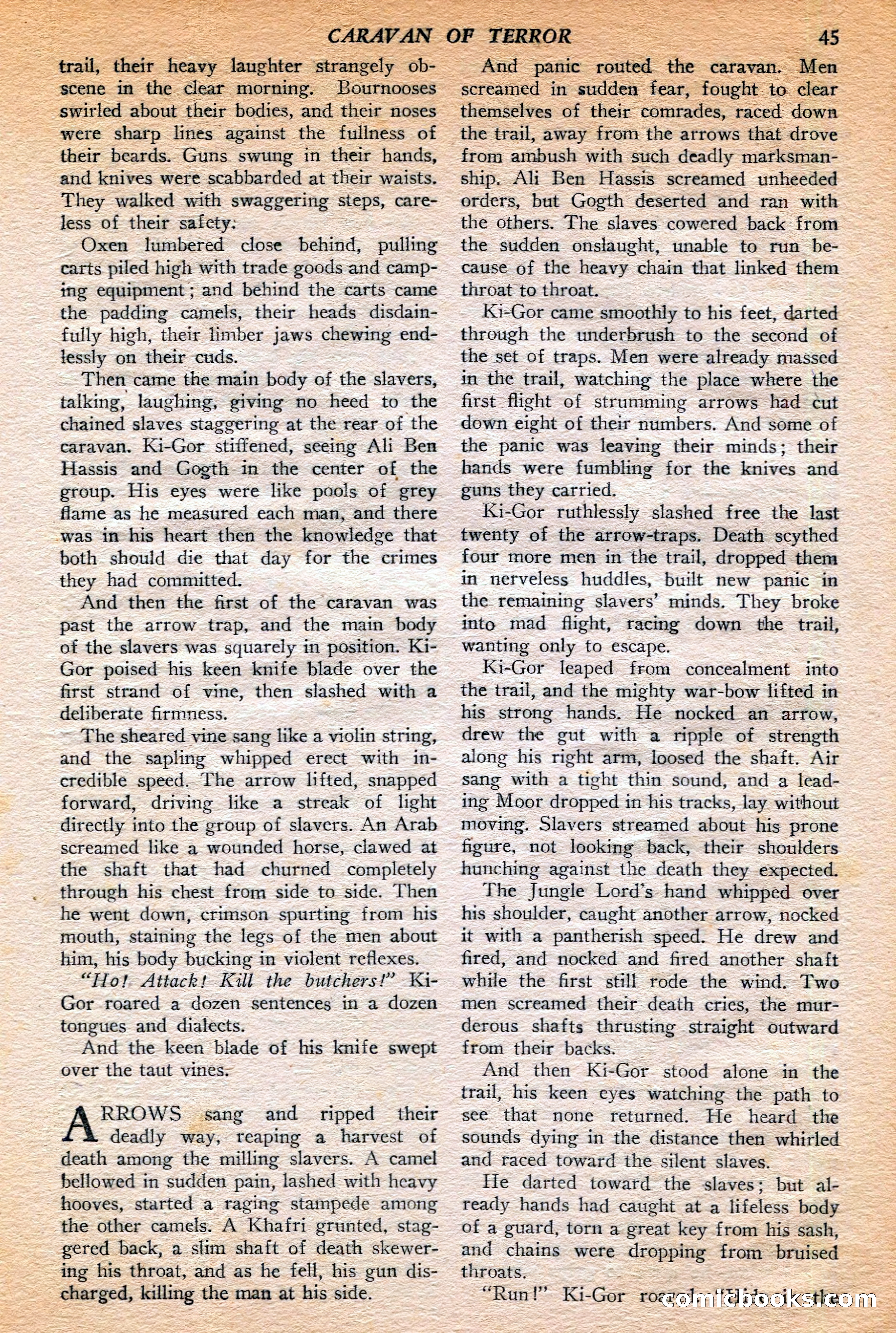Jungle Stories, Winter 1952 — page 47 of 132