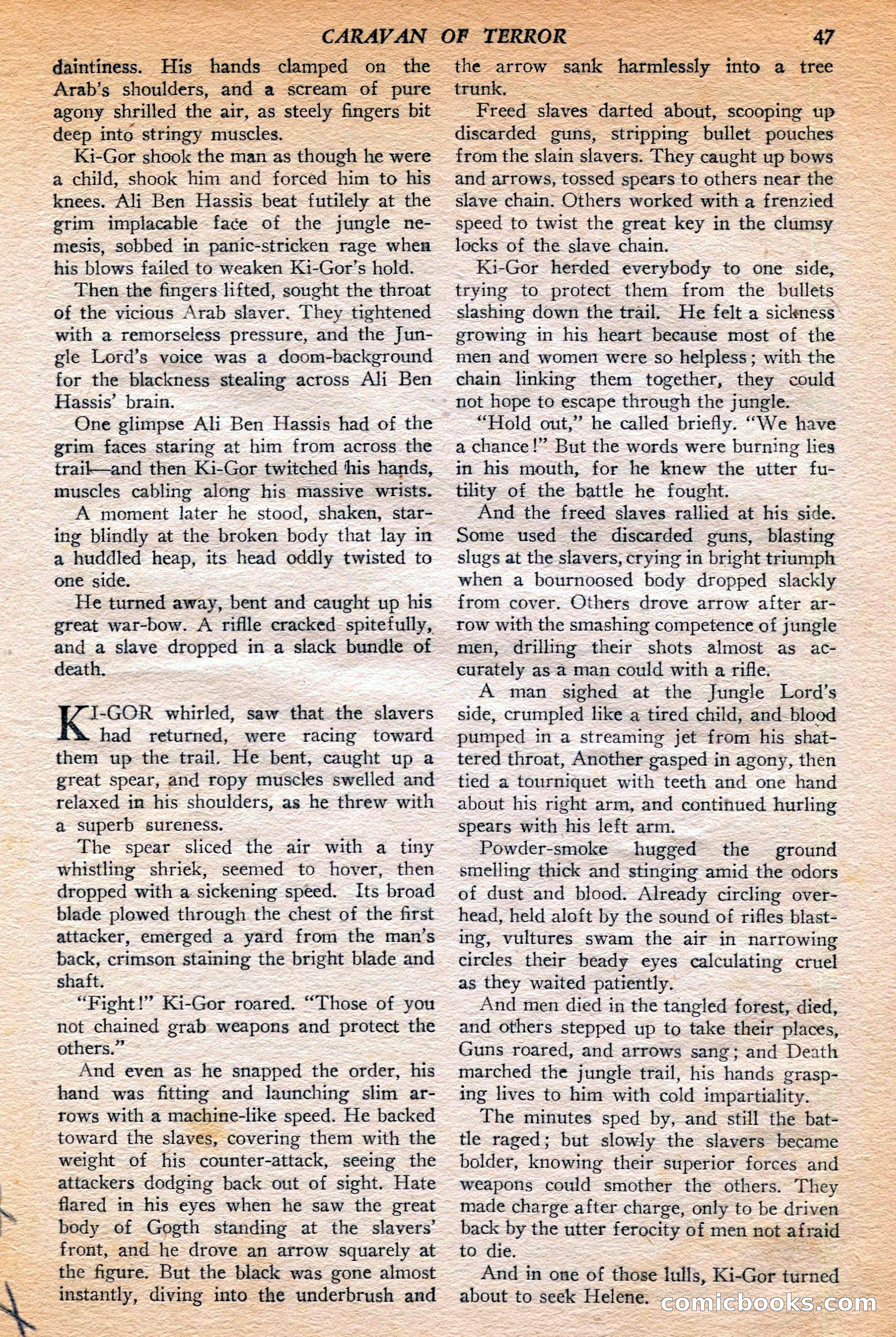 Jungle Stories, Winter 1952 — page 49 of 132