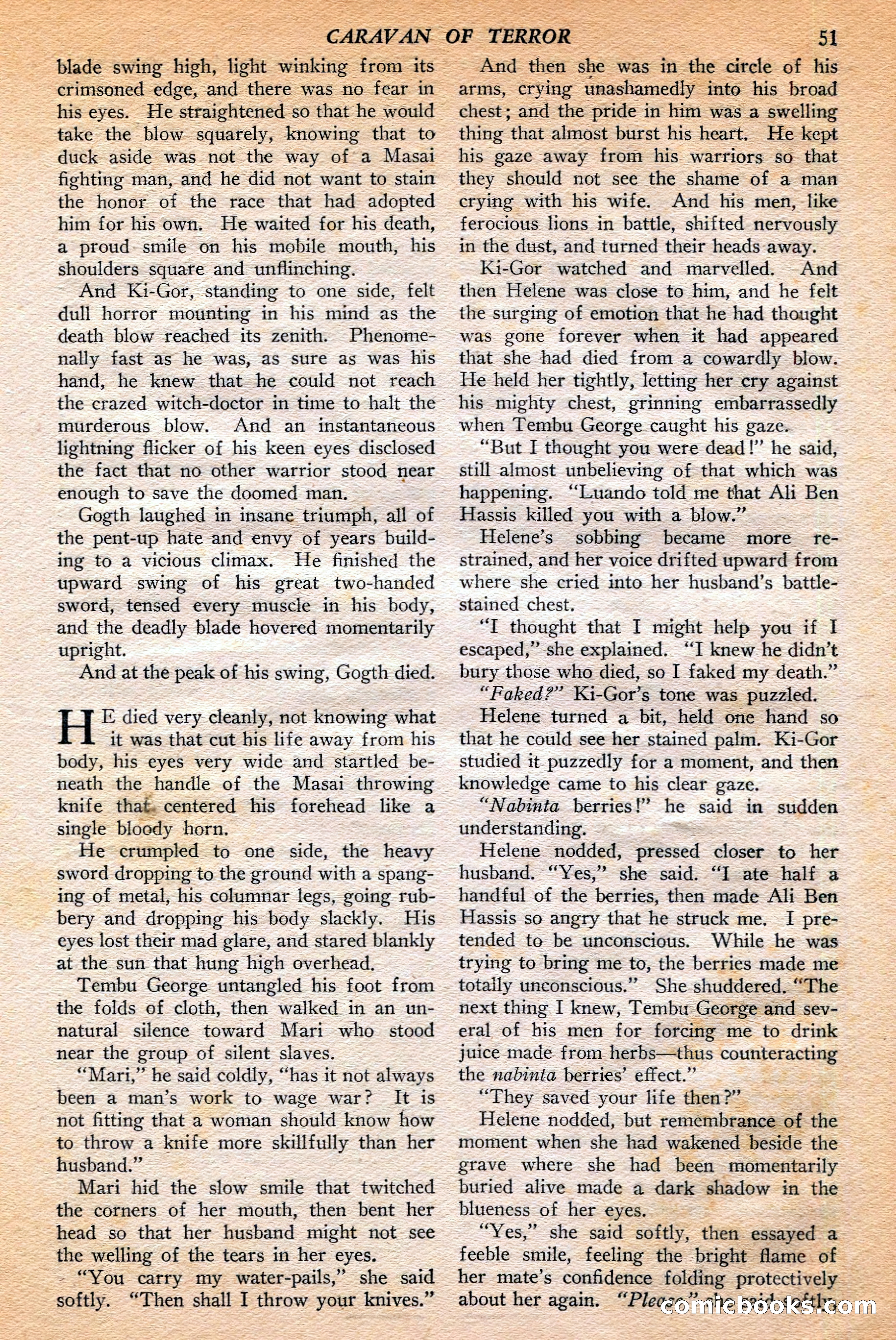 Jungle Stories, Winter 1952 — page 53 of 132