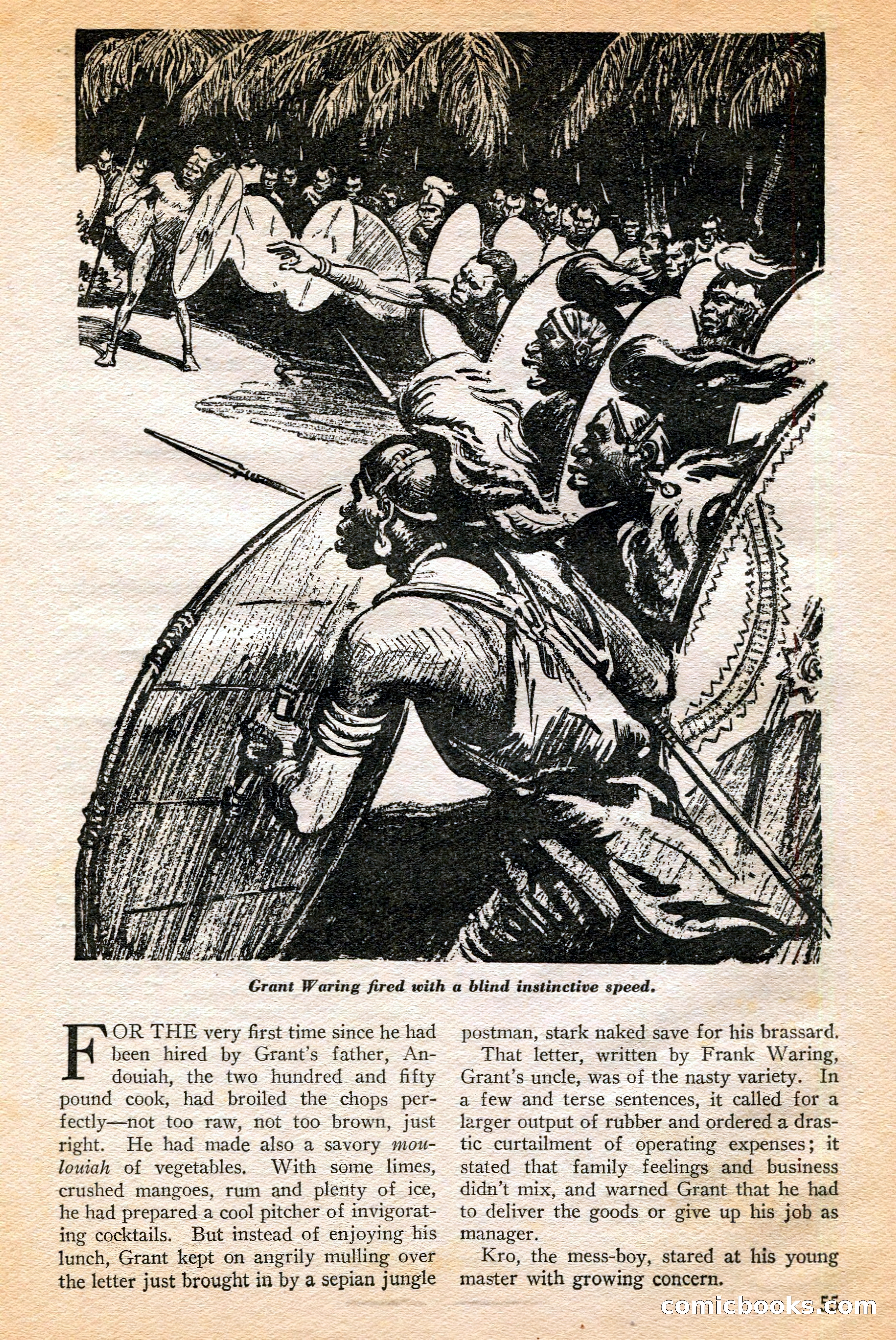 Jungle Stories, Winter 1952 — page 57 of 132