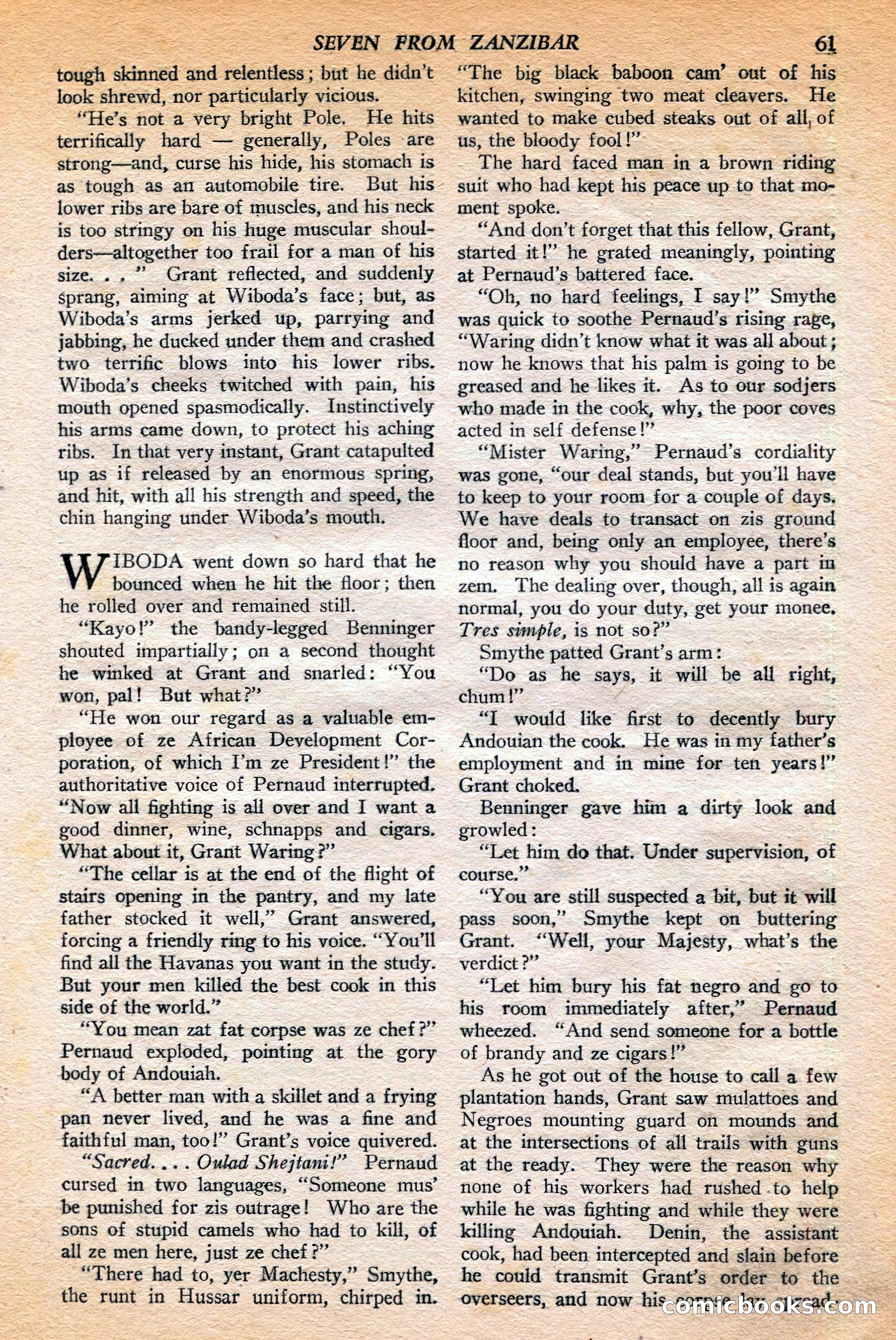 Jungle Stories, Winter 1952 — page 63 of 132