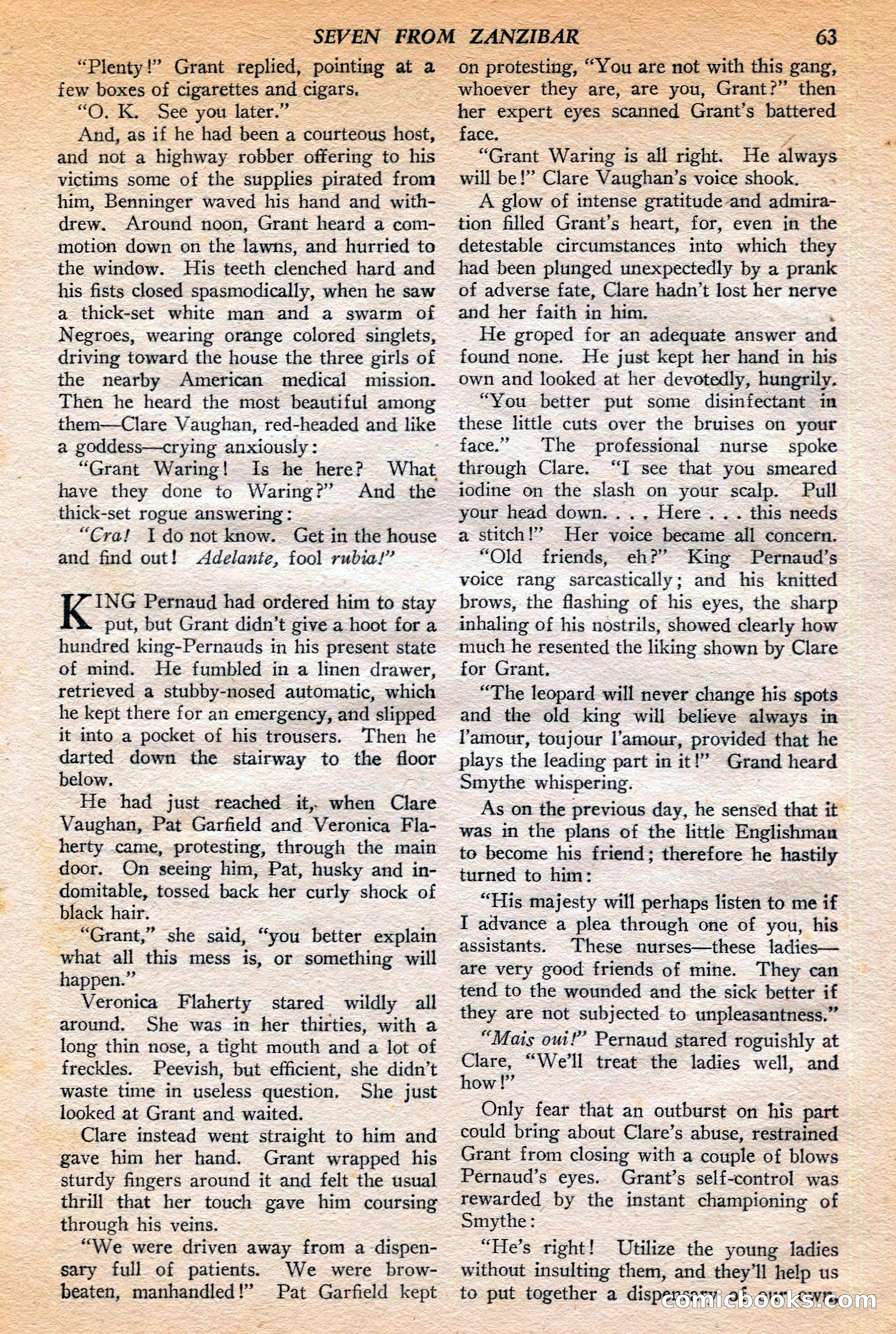 Jungle Stories, Winter 1952 — page 65 of 132