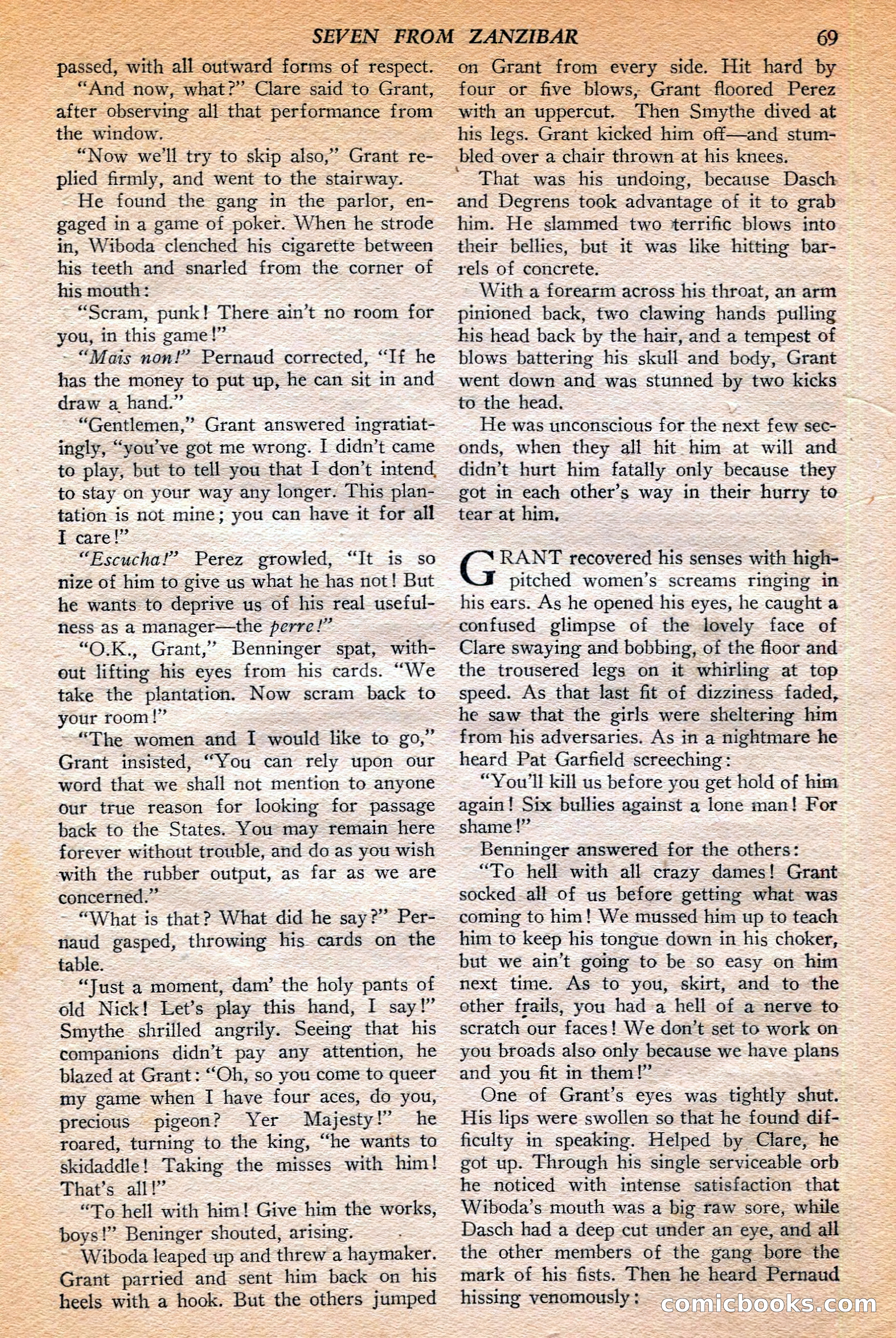 Jungle Stories, Winter 1952 — page 71 of 132