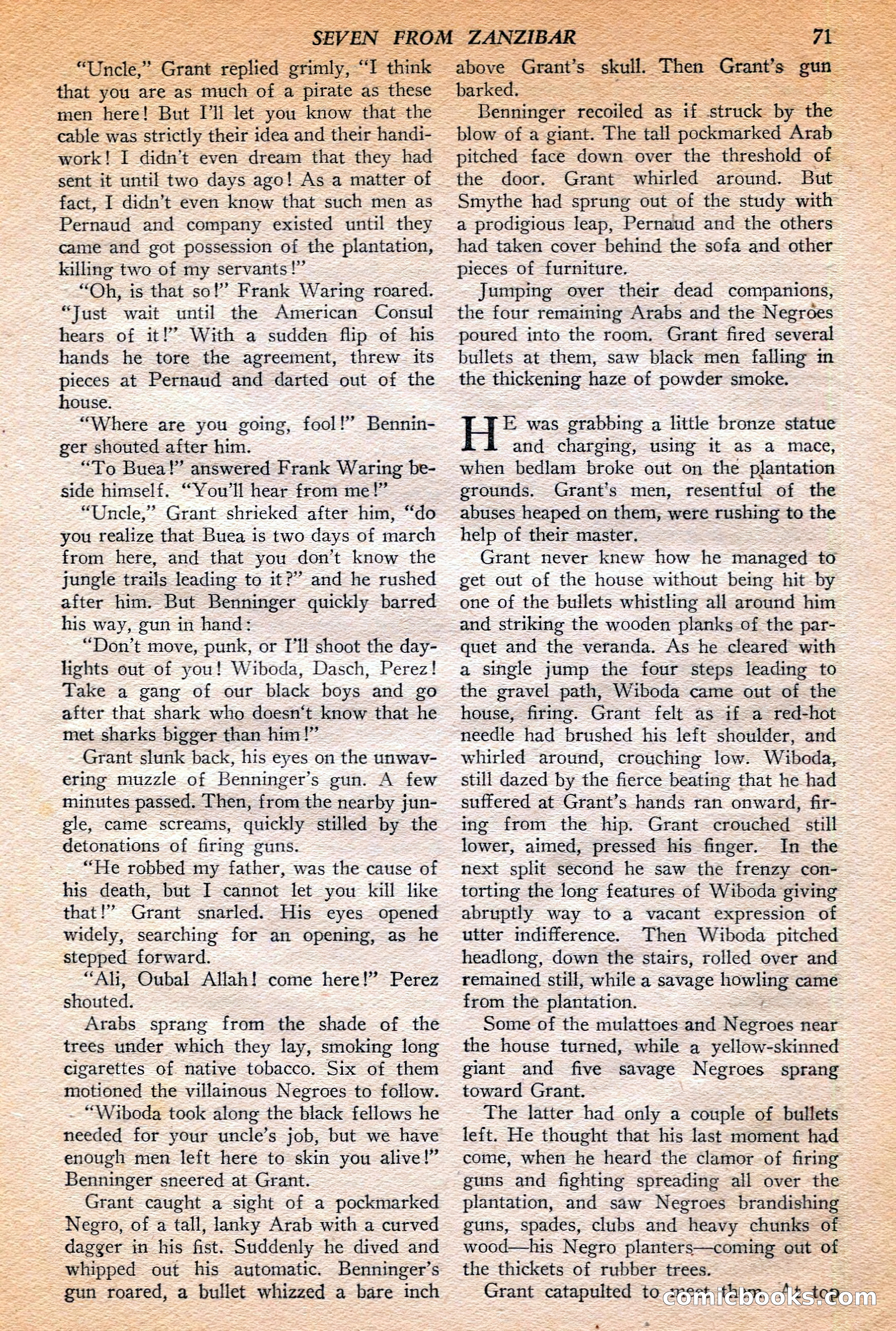 Jungle Stories, Winter 1952 — page 73 of 132