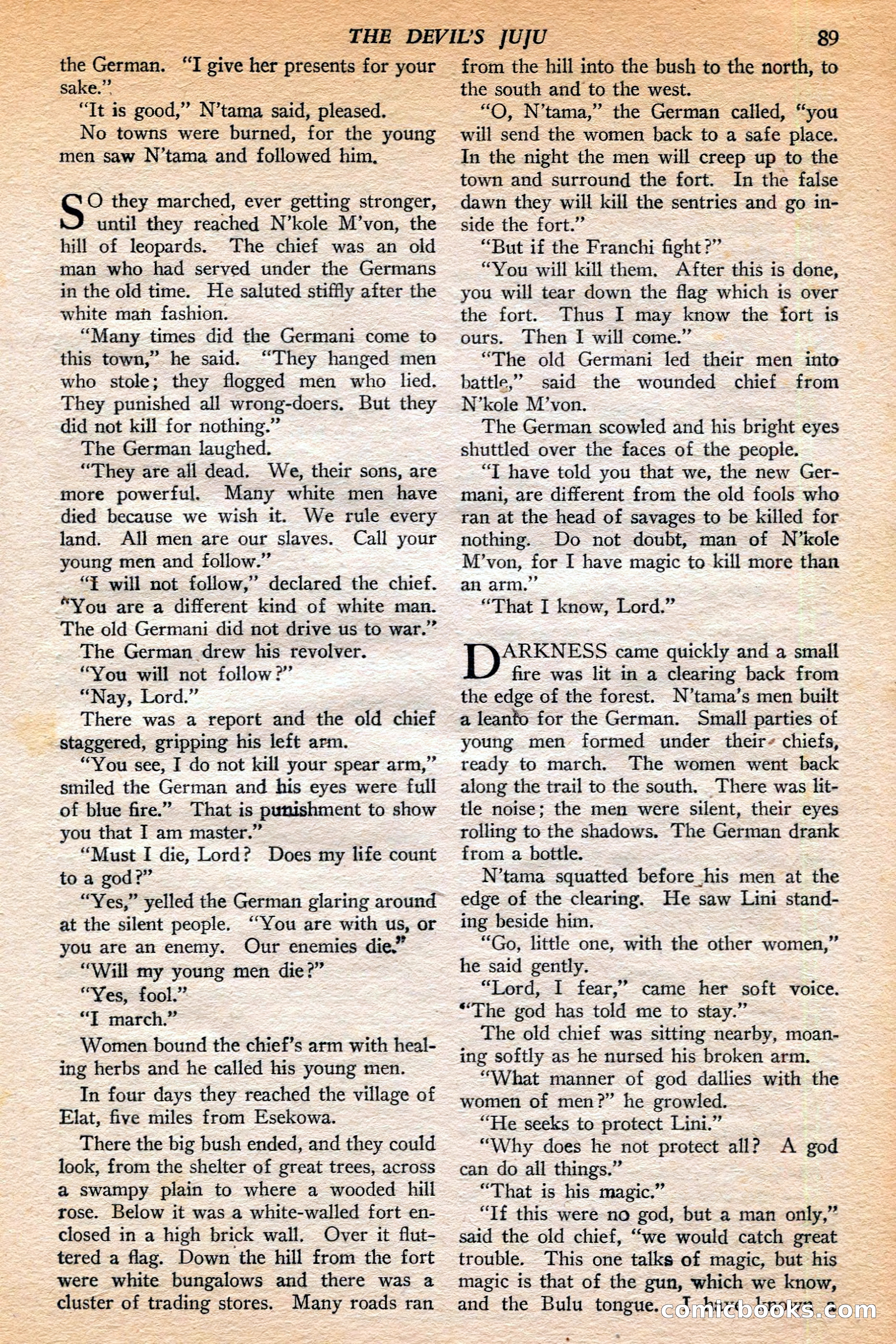 Jungle Stories, Winter 1952 — page 91 of 132