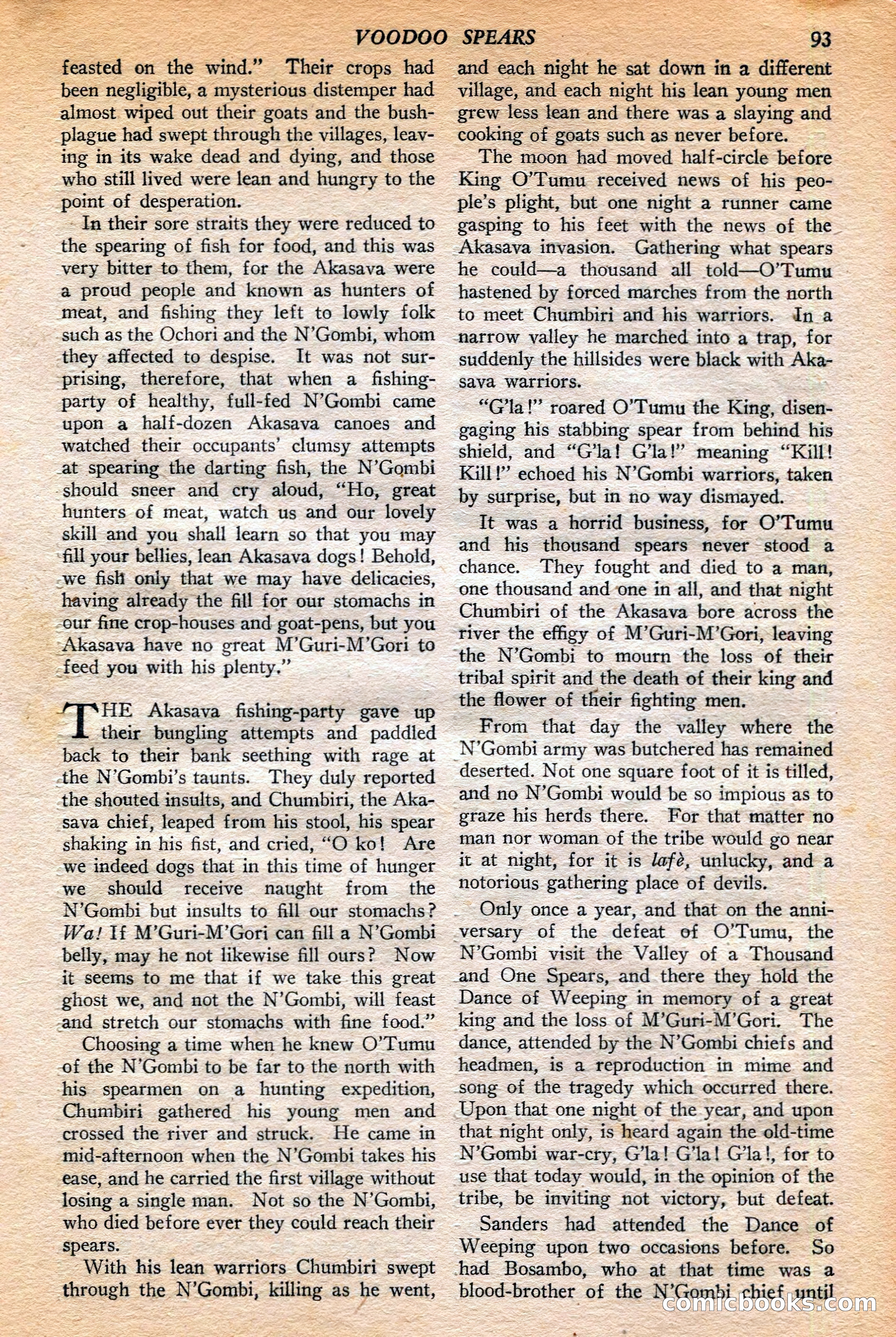 Jungle Stories, Winter 1952 — page 95 of 132