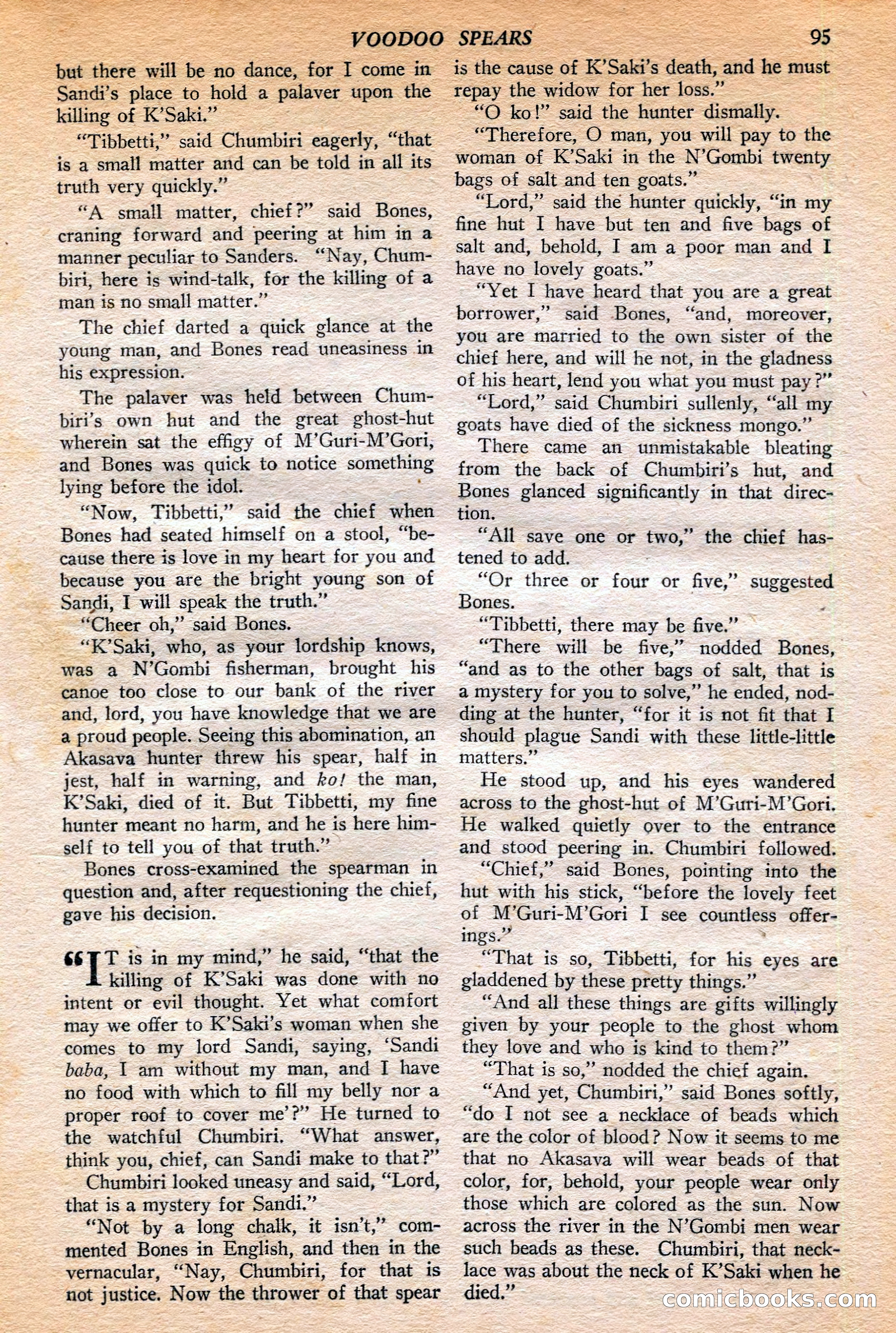 Jungle Stories, Winter 1952 — page 97 of 132
