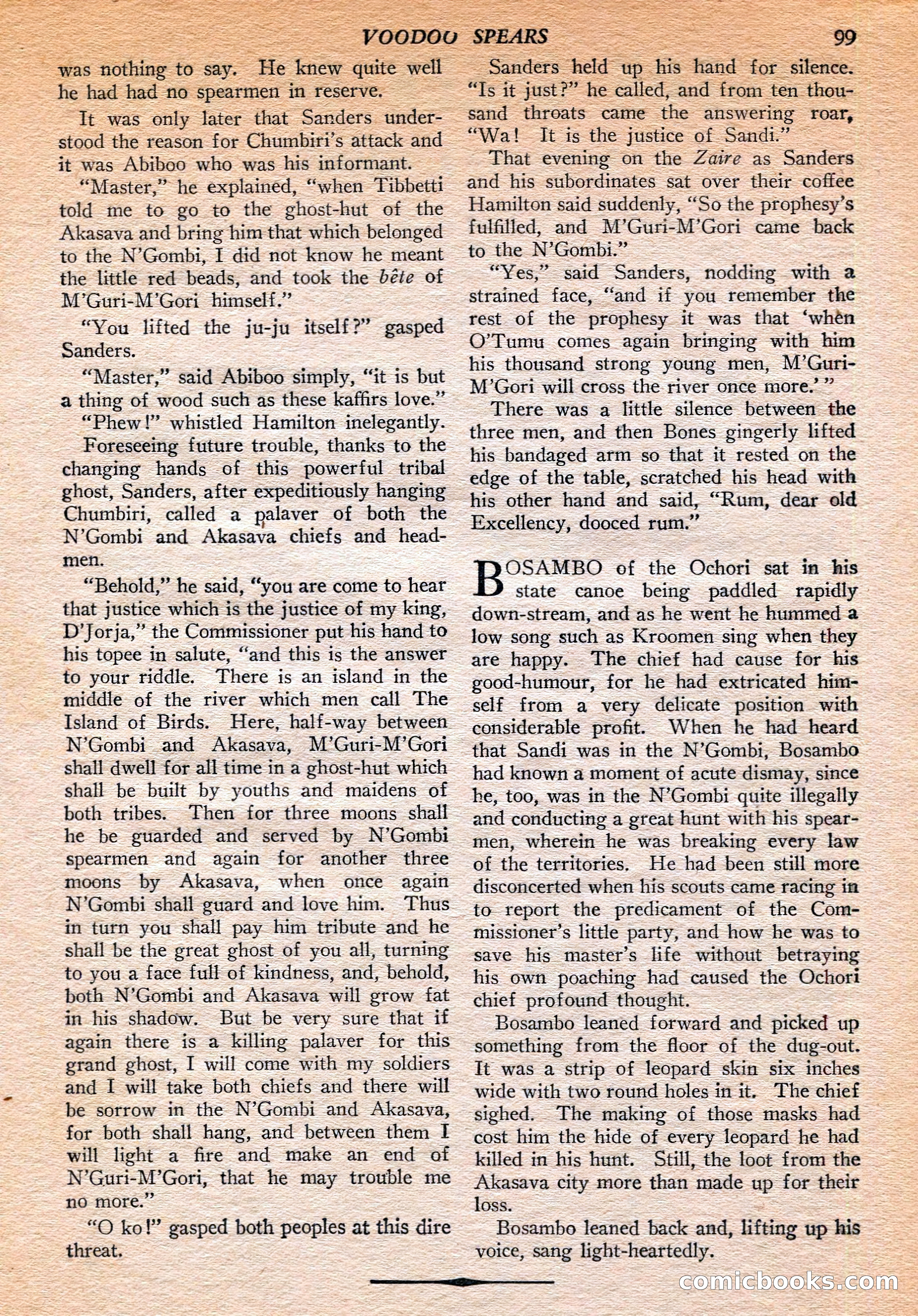Jungle Stories, Winter 1952 — page 101 of 132