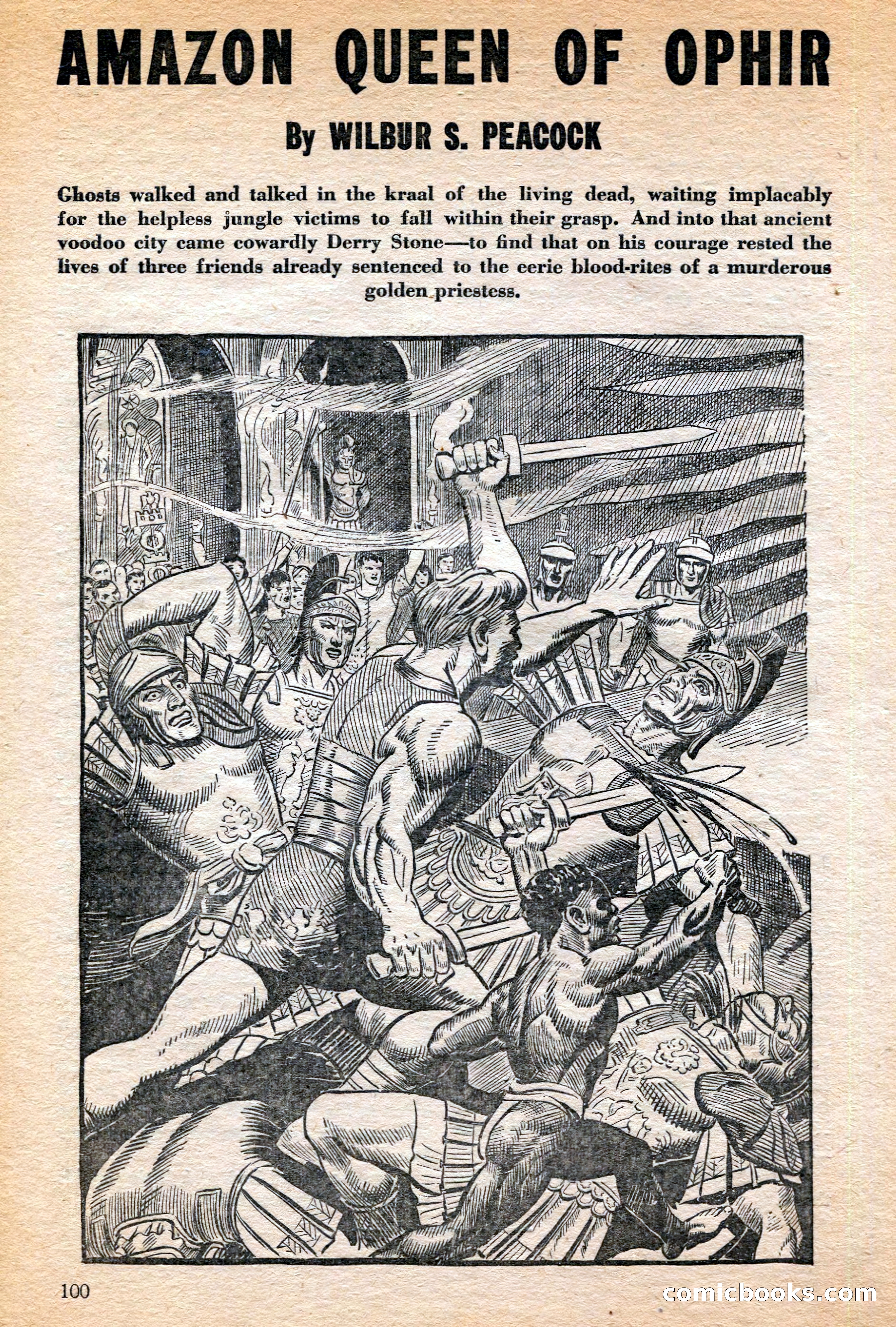 Jungle Stories, Winter 1952 — page 102 of 132