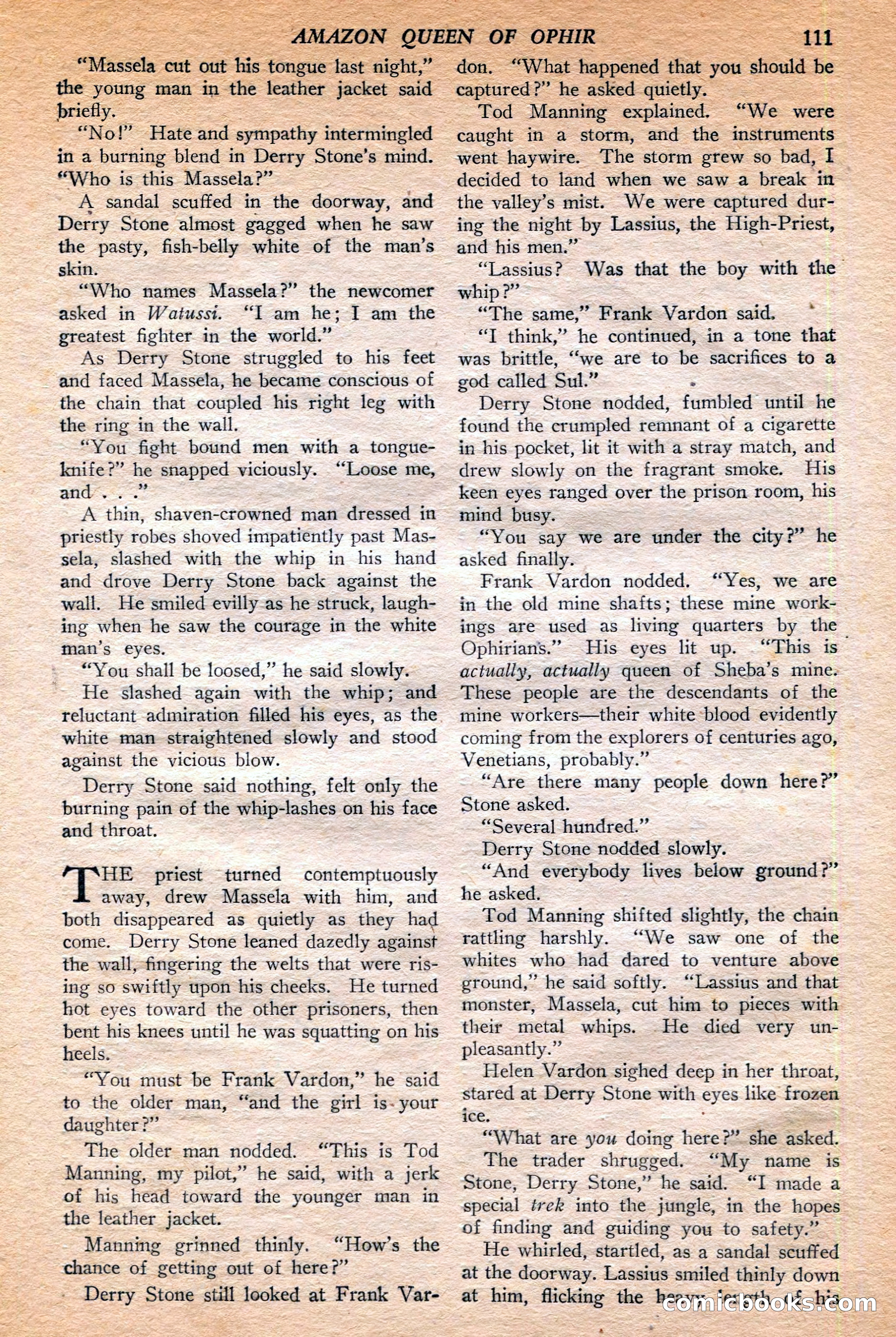 Jungle Stories, Winter 1952 — page 113 of 132