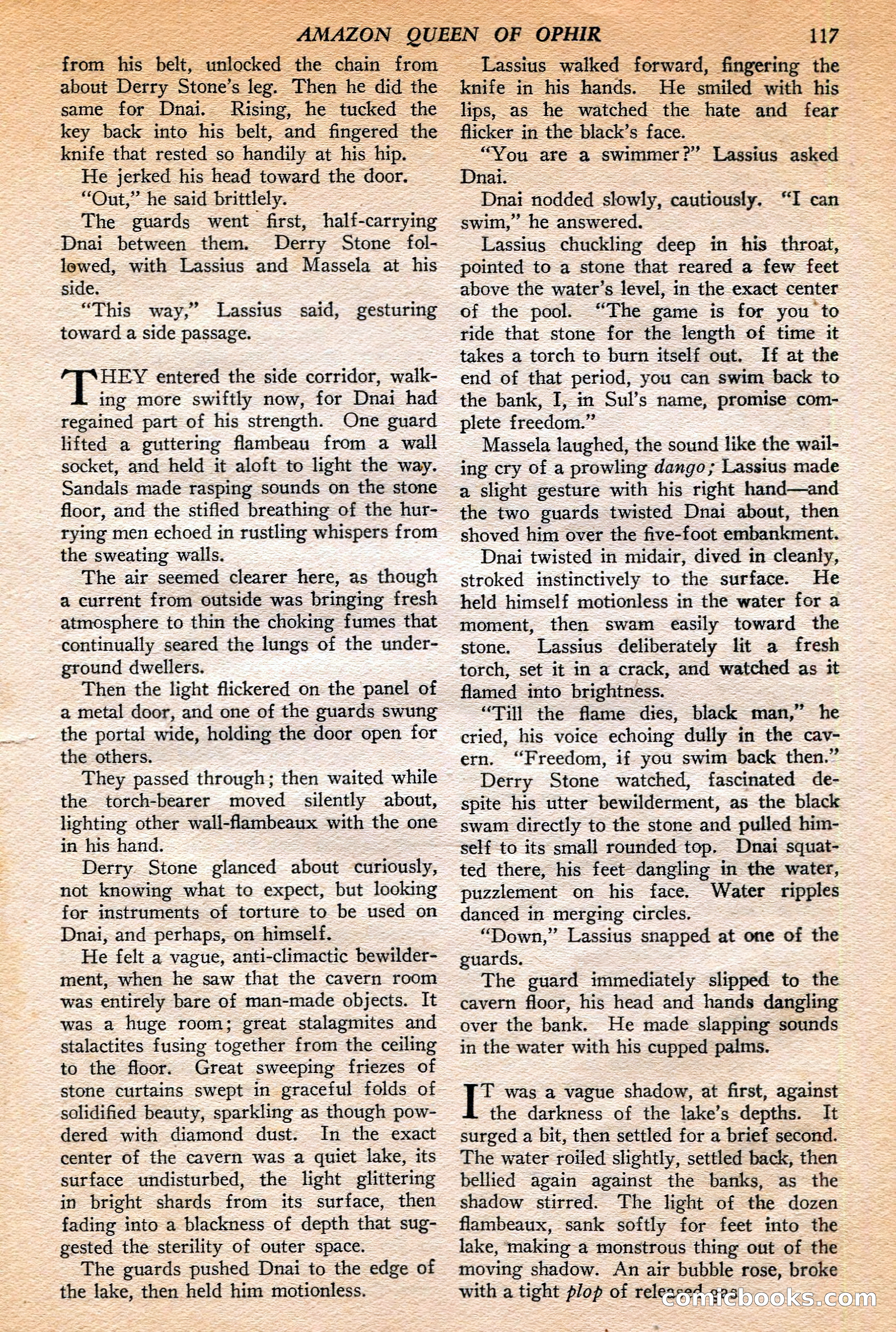Jungle Stories, Winter 1952 — page 119 of 132