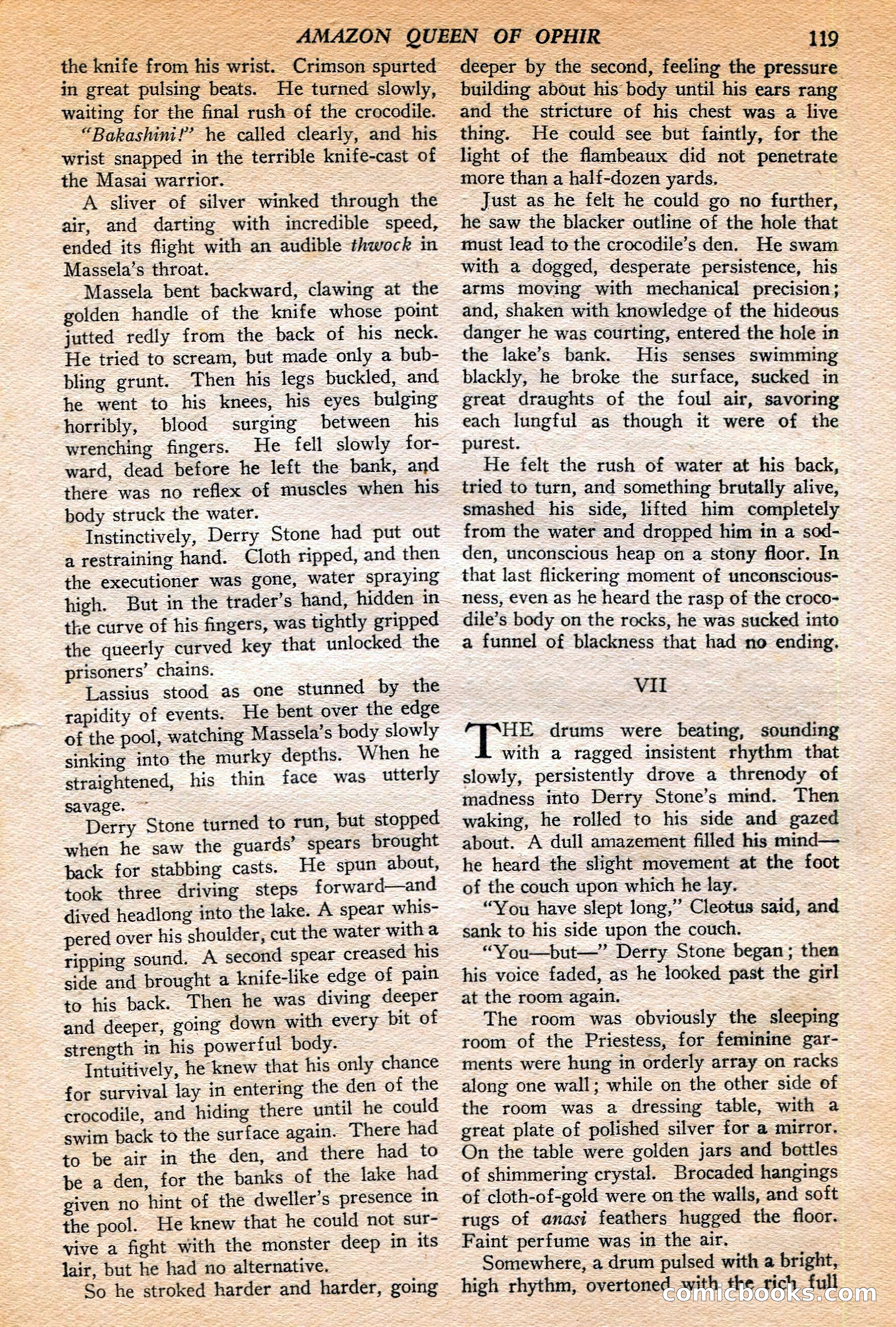 Jungle Stories, Winter 1952 — page 121 of 132