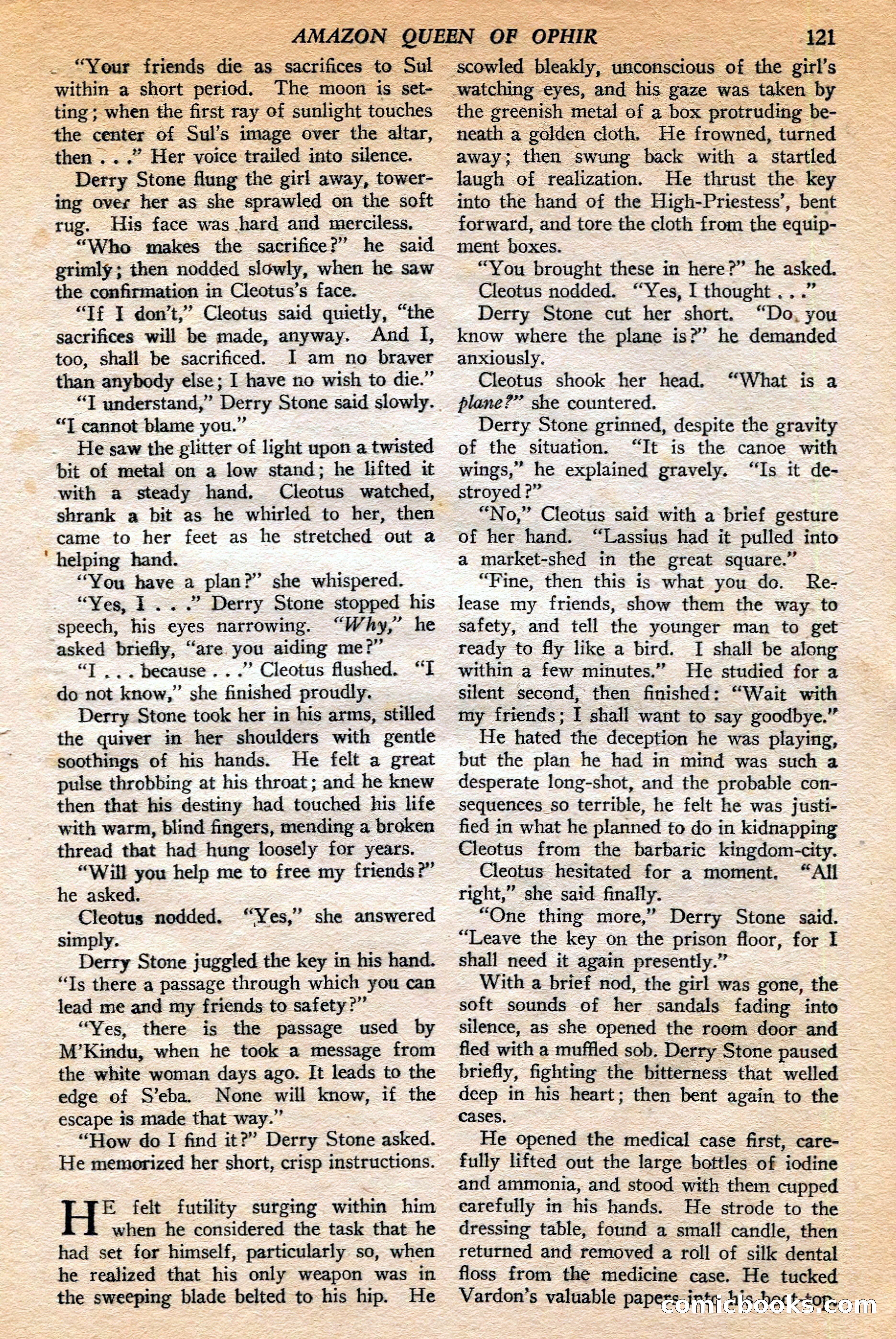 Jungle Stories, Winter 1952 — page 123 of 132