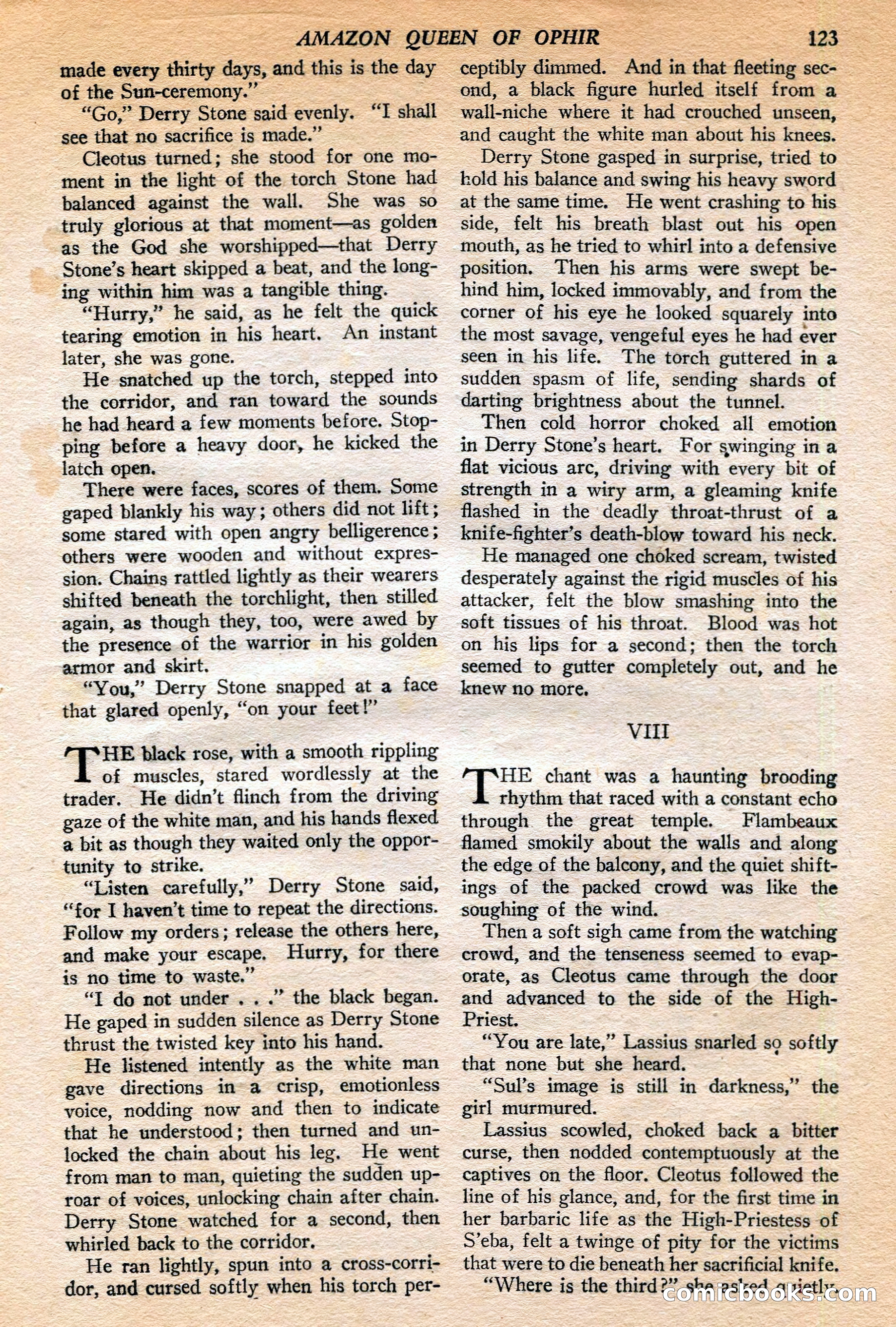 Jungle Stories, Winter 1952 — page 125 of 132