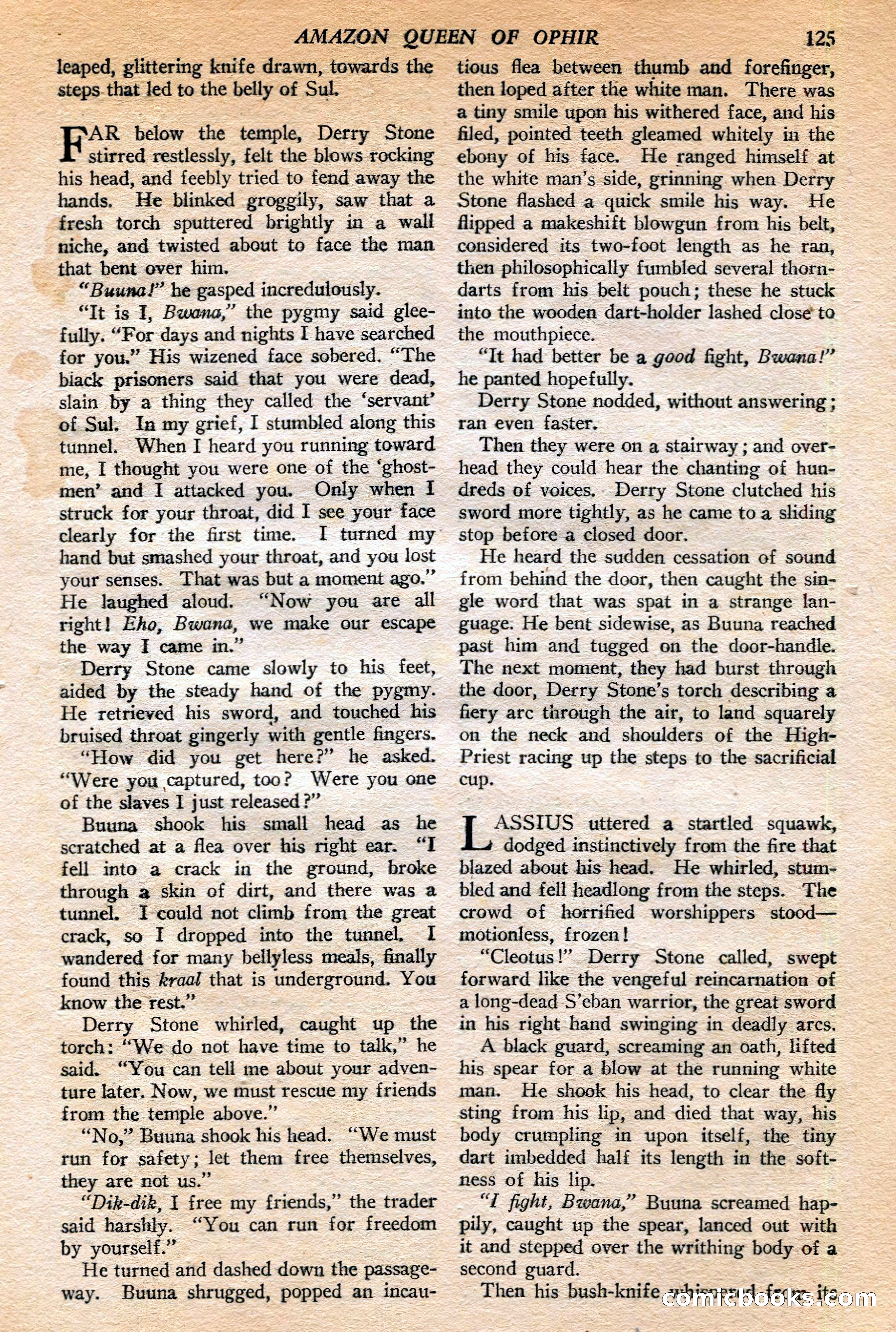Jungle Stories, Winter 1952 — page 127 of 132