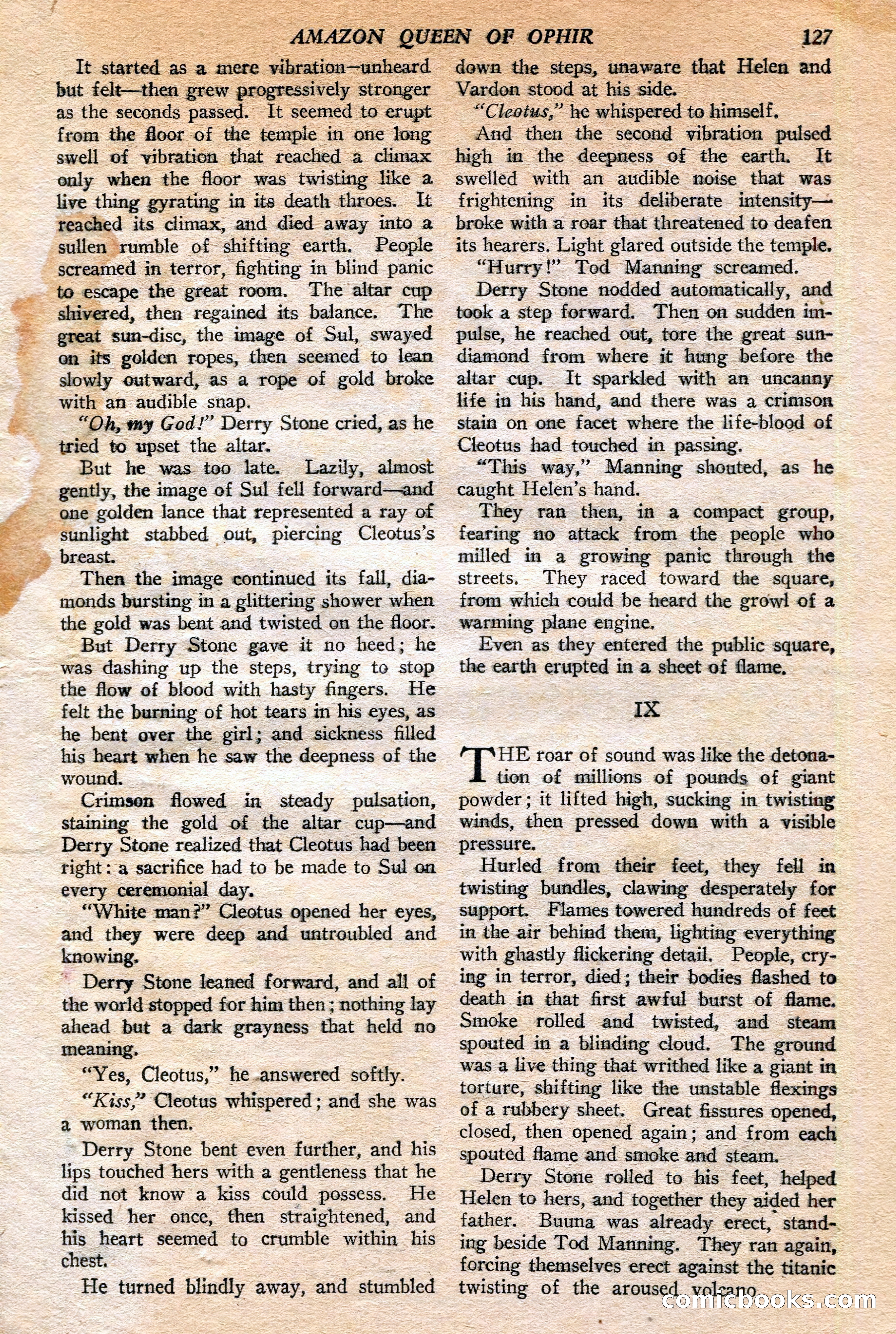 Jungle Stories, Winter 1952 — page 129 of 132