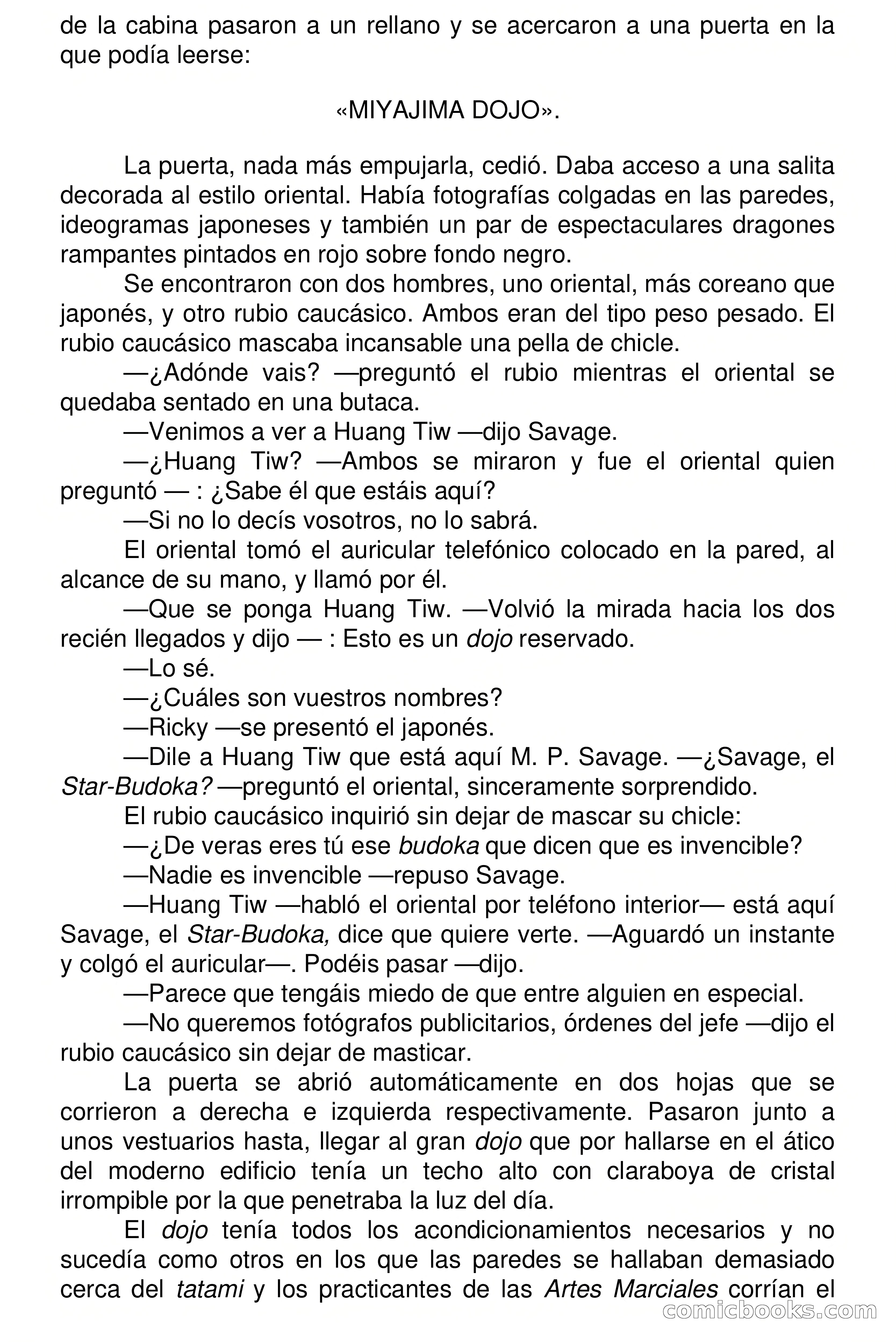 ¡KIAI! Heroes de las Artes Marciales — page 37 of 79