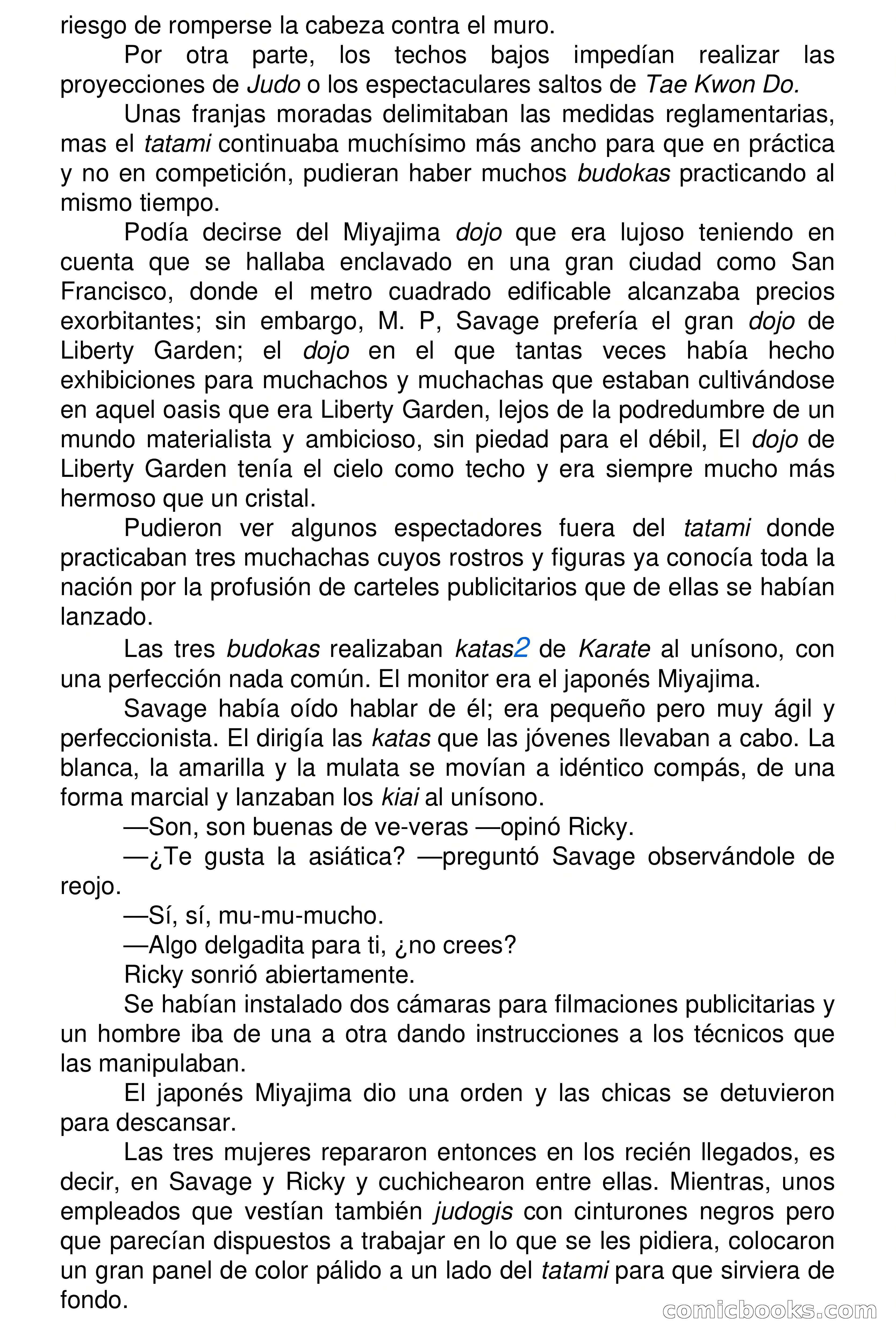 ¡KIAI! Heroes de las Artes Marciales — page 38 of 79