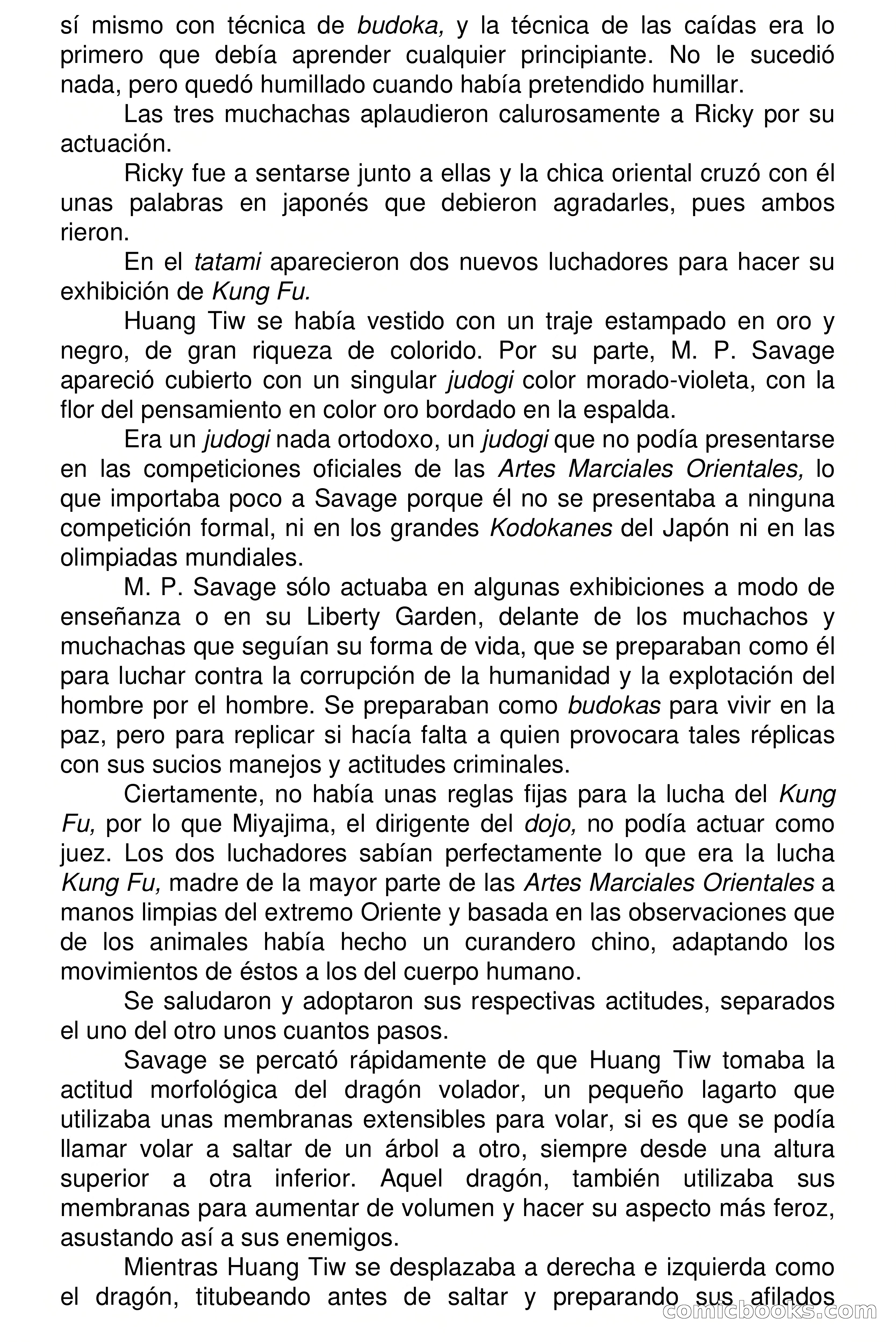 ¡KIAI! Heroes de las Artes Marciales — page 46 of 79