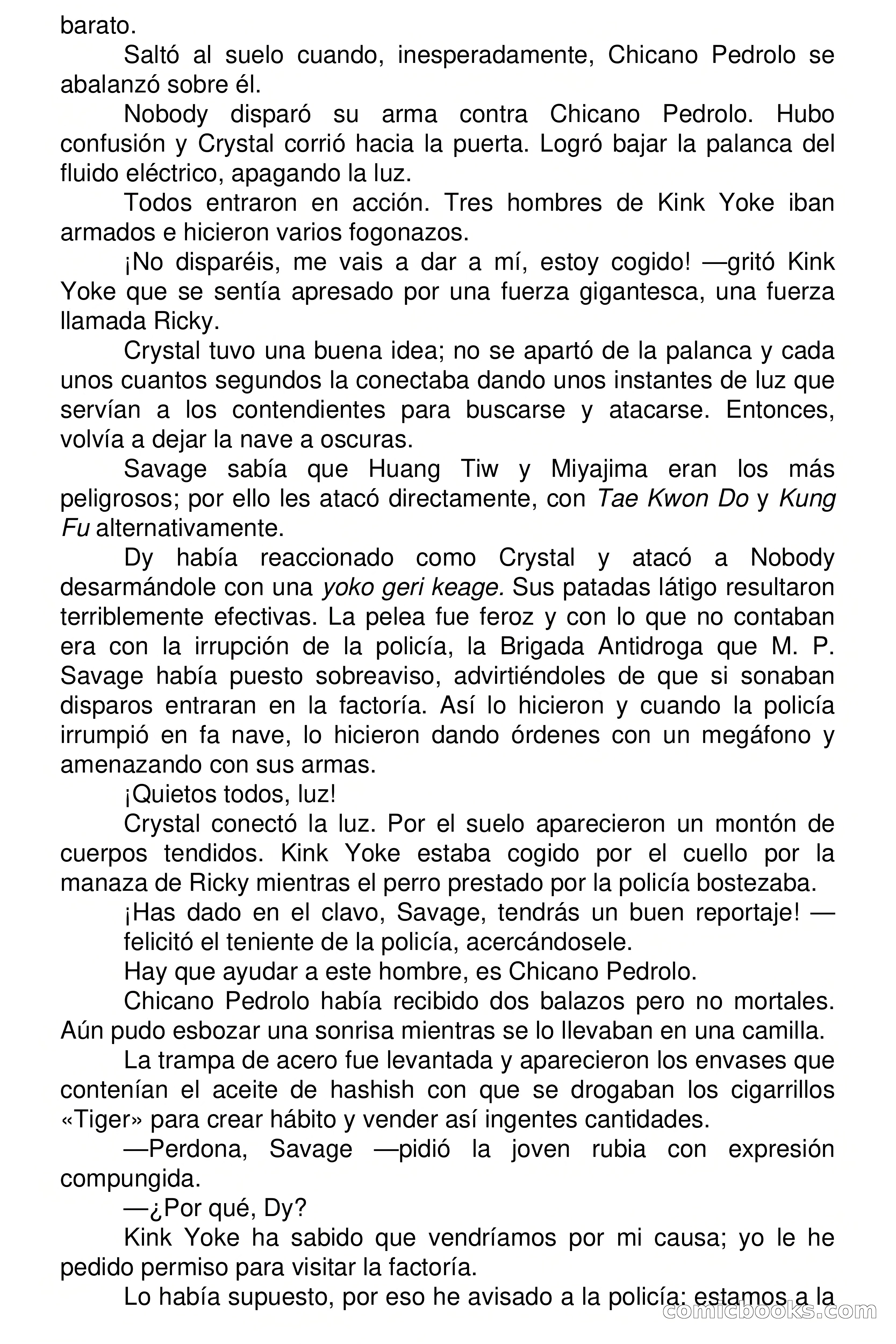 ¡KIAI! Heroes de las Artes Marciales — page 76 of 79
