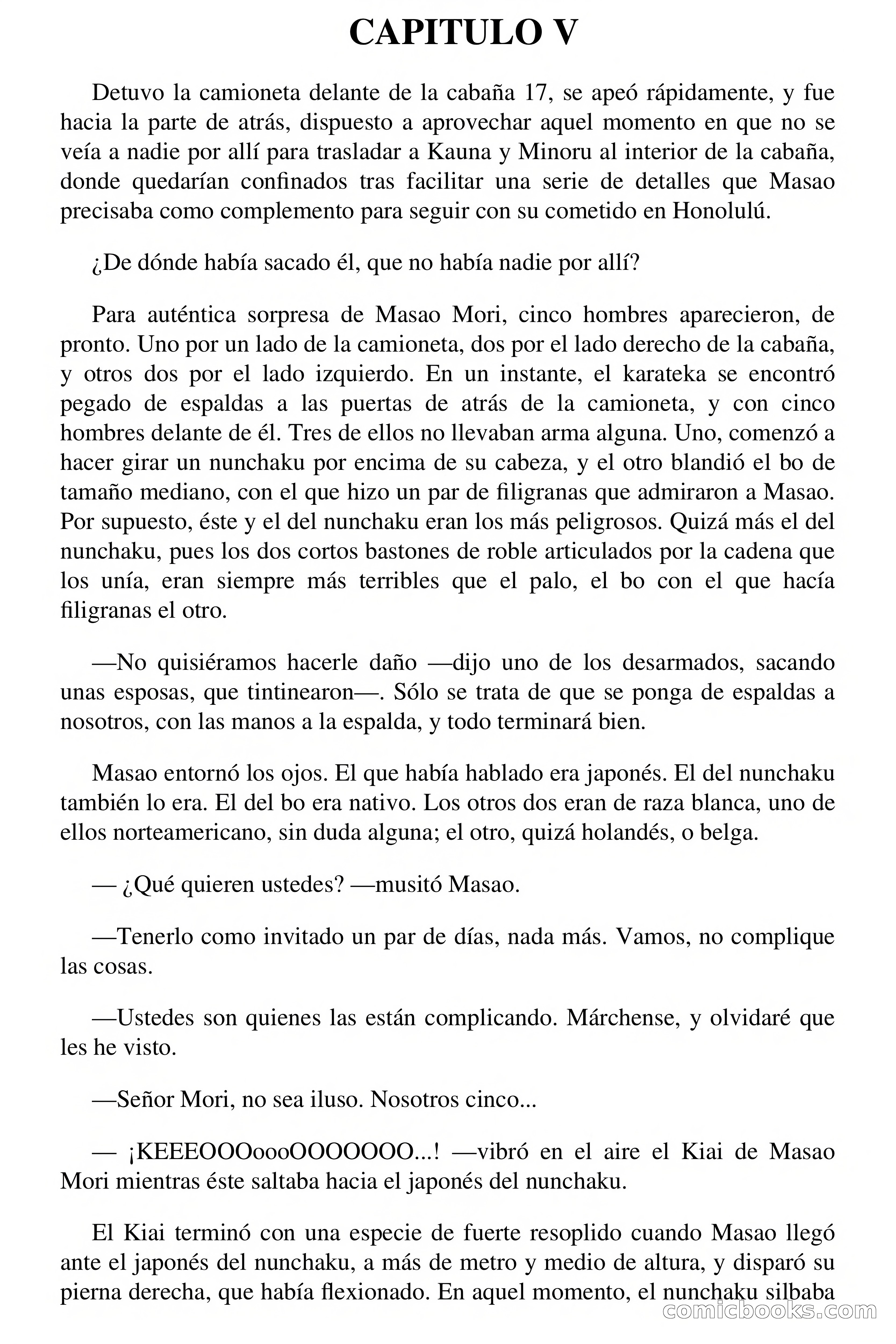 ¡KIAI! Heroes de las Artes Marciales: Lou Carrigan - Puños Invencibles — page 41 of 91