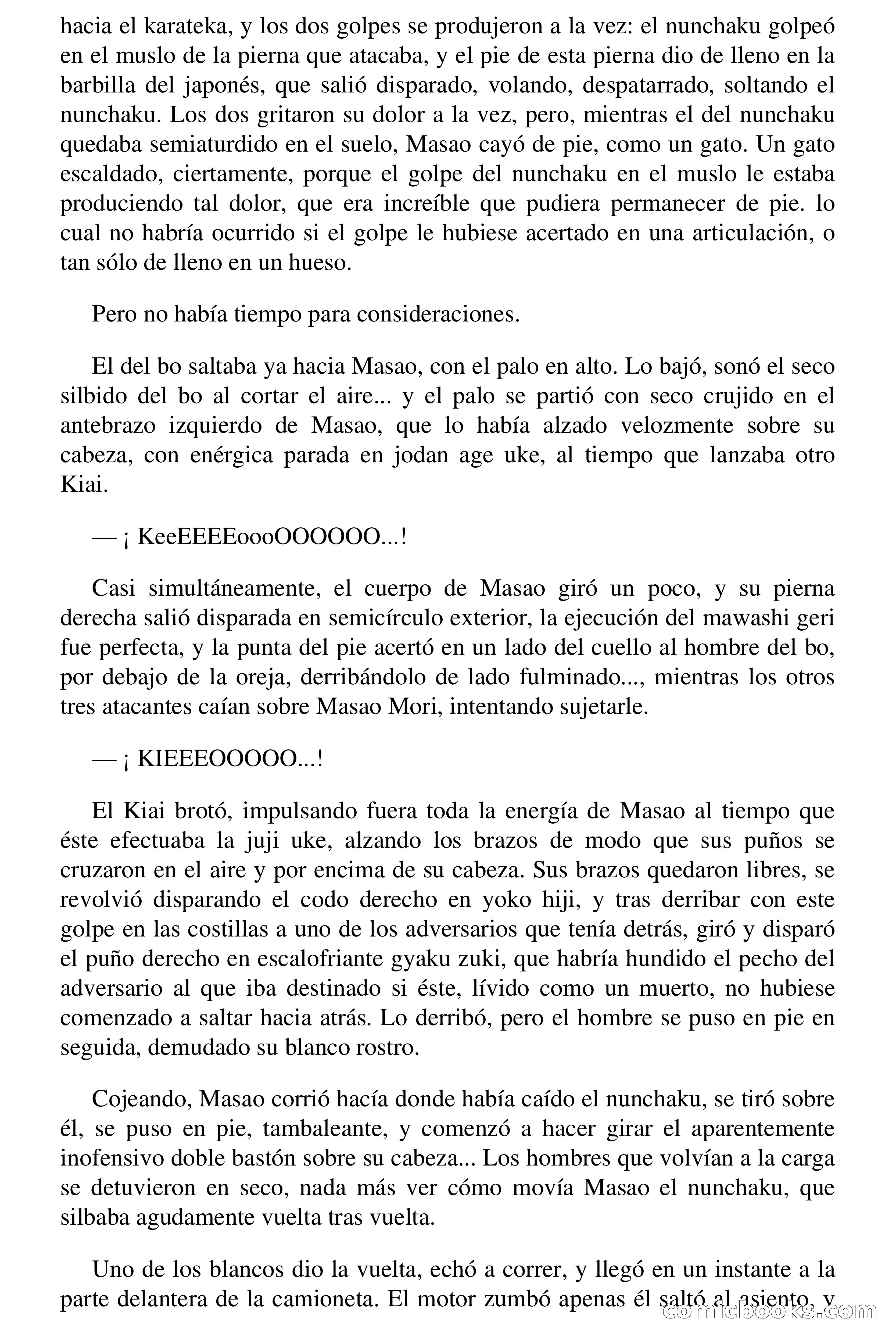 ¡KIAI! Heroes de las Artes Marciales: Lou Carrigan - Puños Invencibles — page 42 of 91
