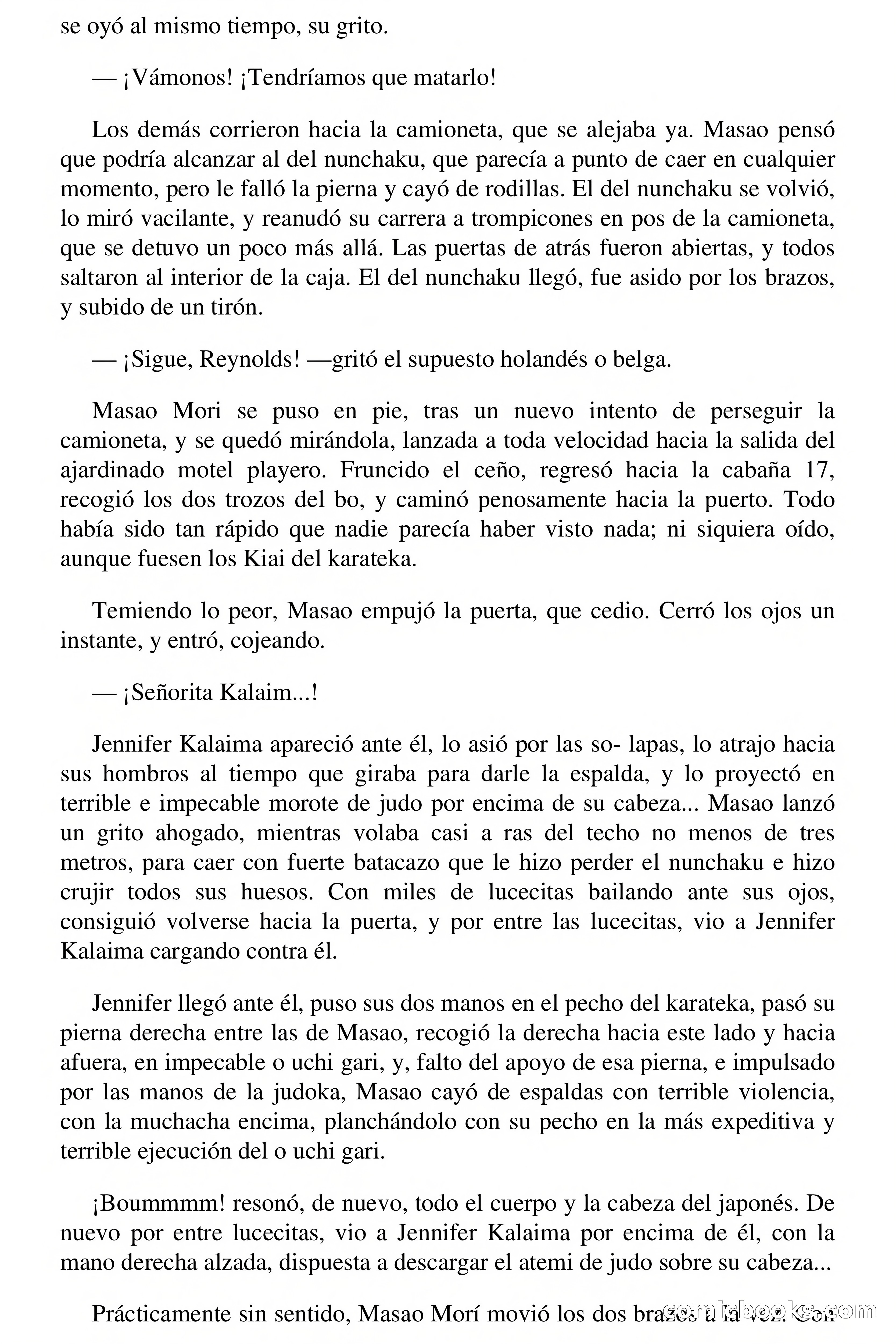 ¡KIAI! Heroes de las Artes Marciales: Lou Carrigan - Puños Invencibles — page 43 of 91