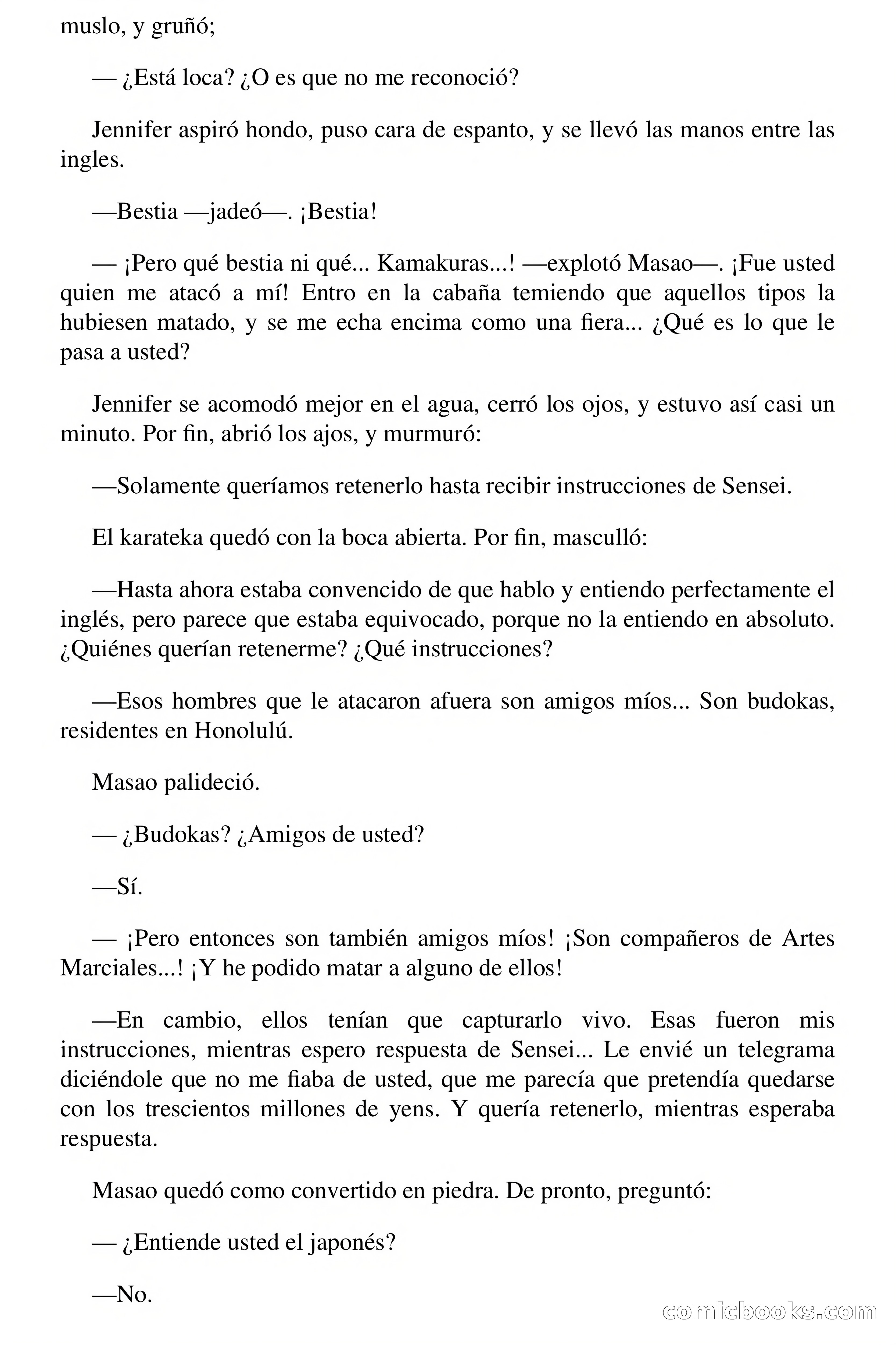 ¡KIAI! Heroes de las Artes Marciales: Lou Carrigan - Puños Invencibles — page 45 of 91