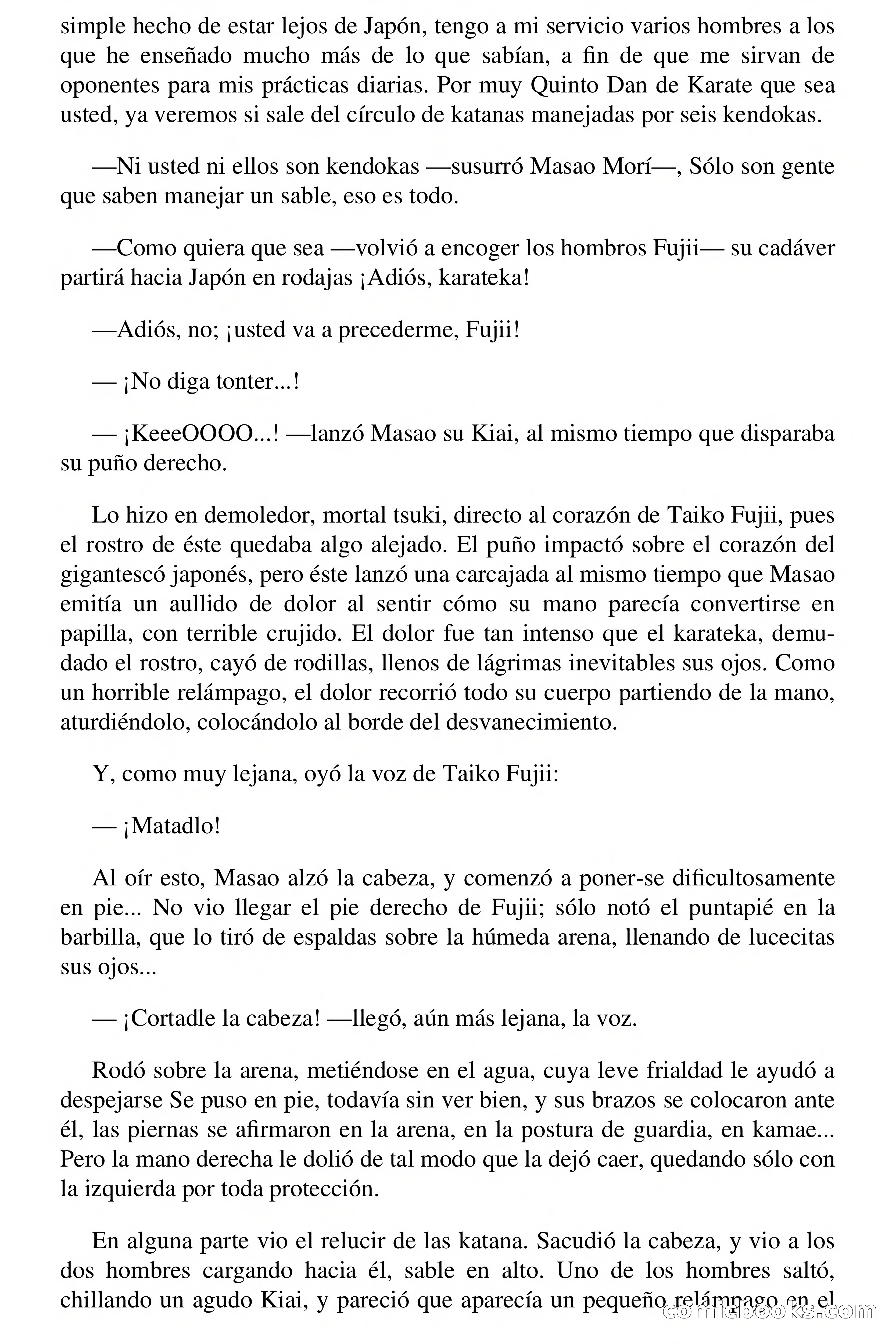 ¡KIAI! Heroes de las Artes Marciales: Lou Carrigan - Puños Invencibles — page 51 of 91