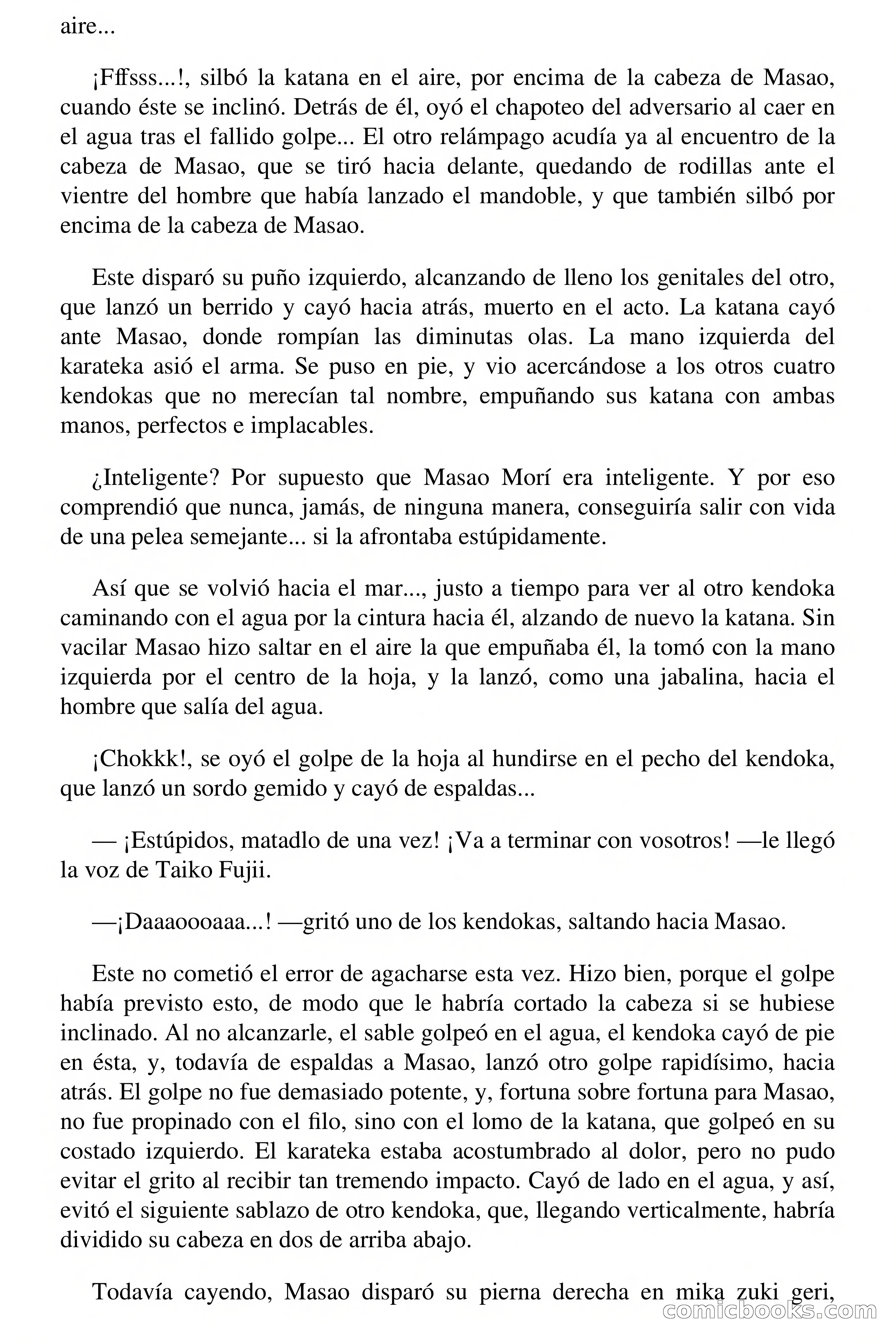 ¡KIAI! Heroes de las Artes Marciales: Lou Carrigan - Puños Invencibles — page 52 of 91