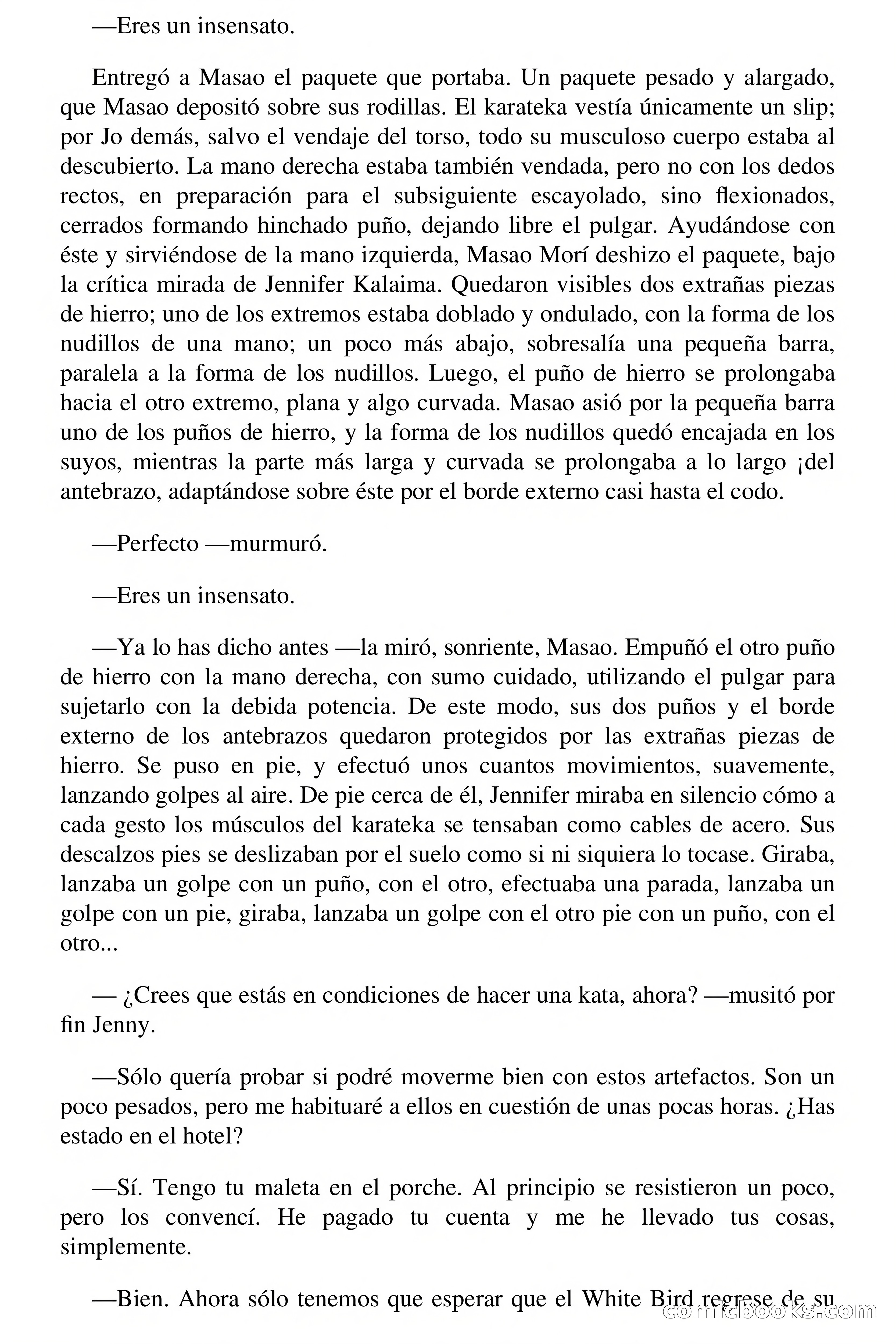 ¡KIAI! Heroes de las Artes Marciales: Lou Carrigan - Puños Invencibles — page 60 of 91
