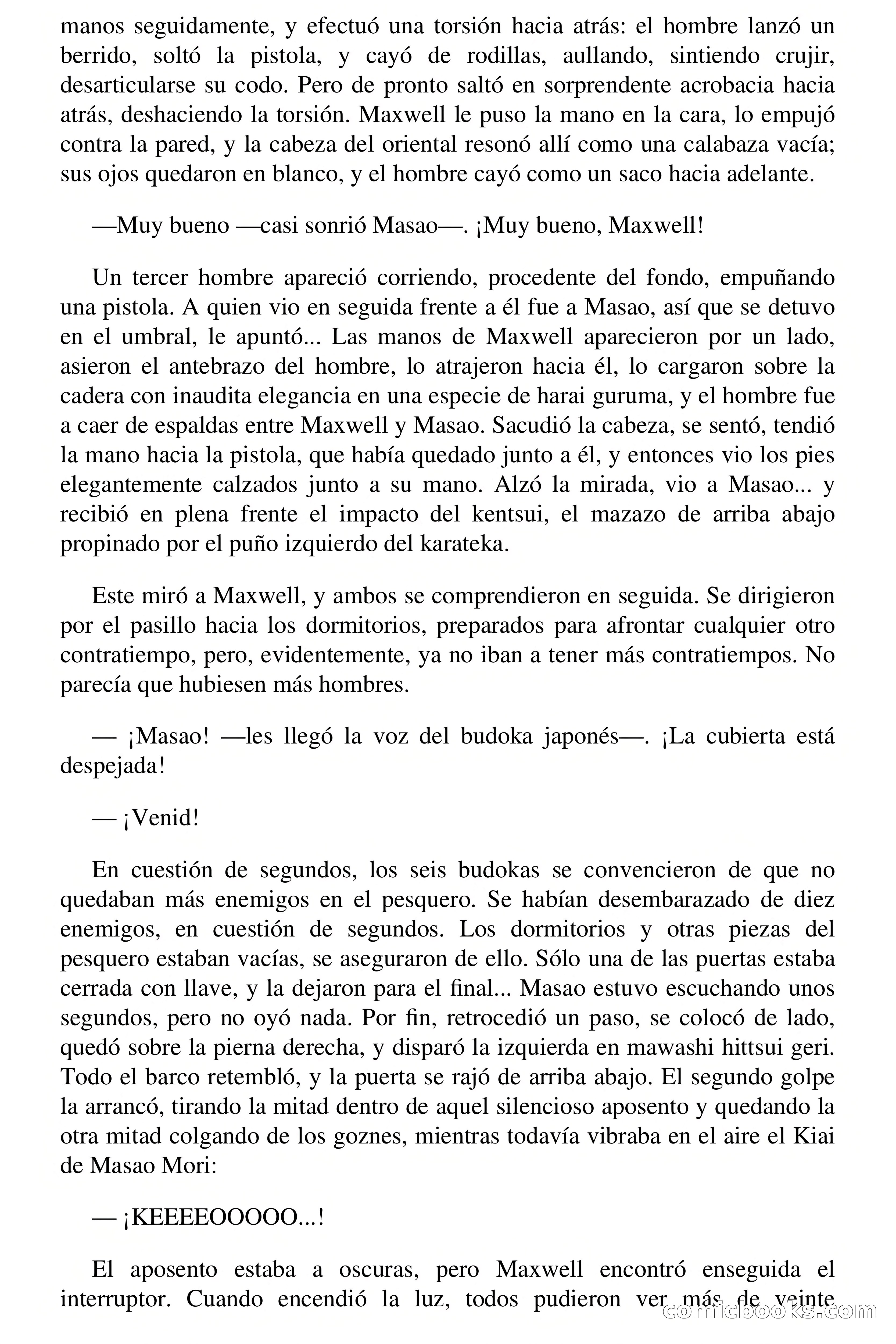 ¡KIAI! Heroes de las Artes Marciales: Lou Carrigan - Puños Invencibles — page 75 of 91