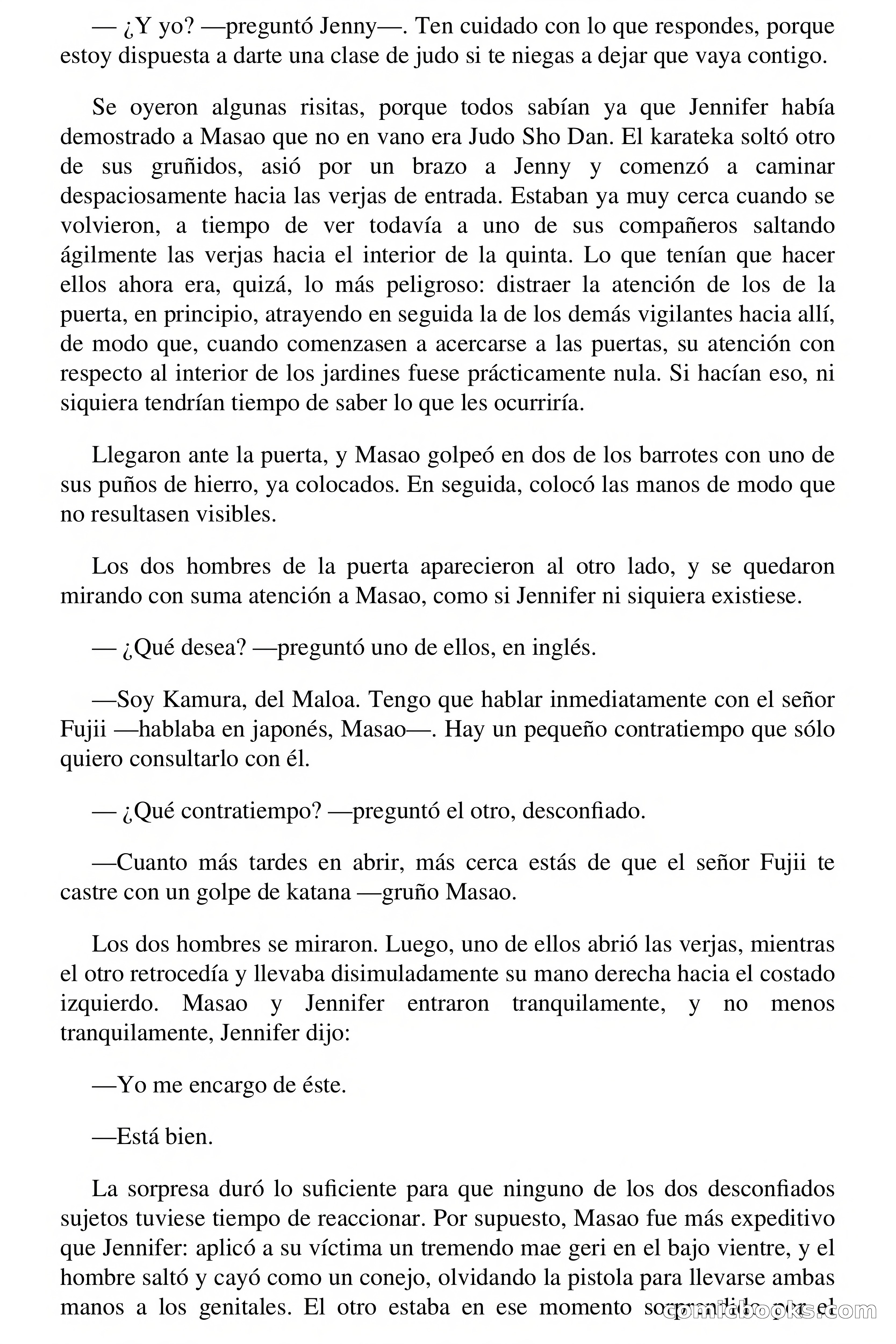 ¡KIAI! Heroes de las Artes Marciales: Lou Carrigan - Puños Invencibles — page 78 of 91