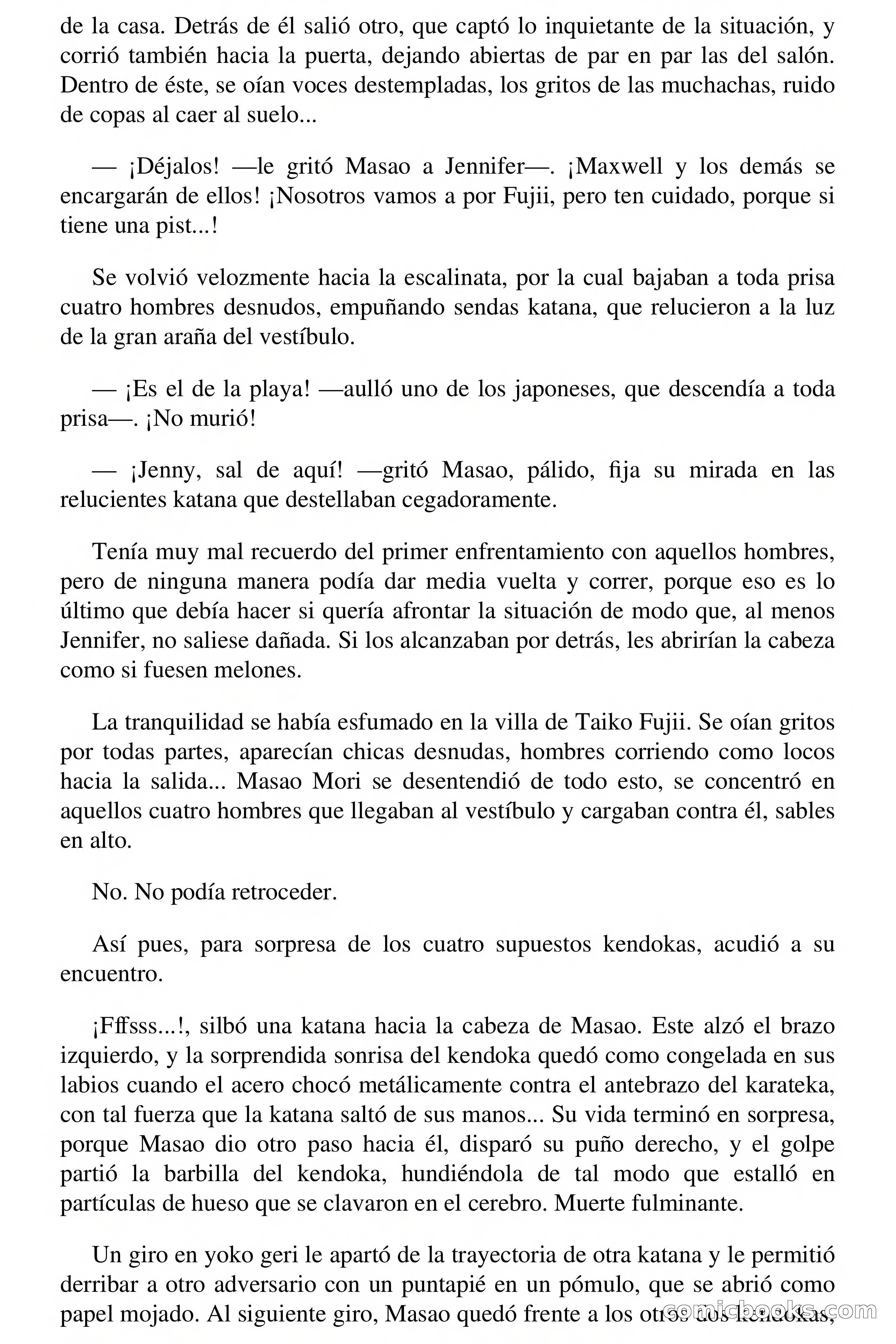 ¡KIAI! Heroes de las Artes Marciales: Lou Carrigan - Puños Invencibles — page 82 of 91