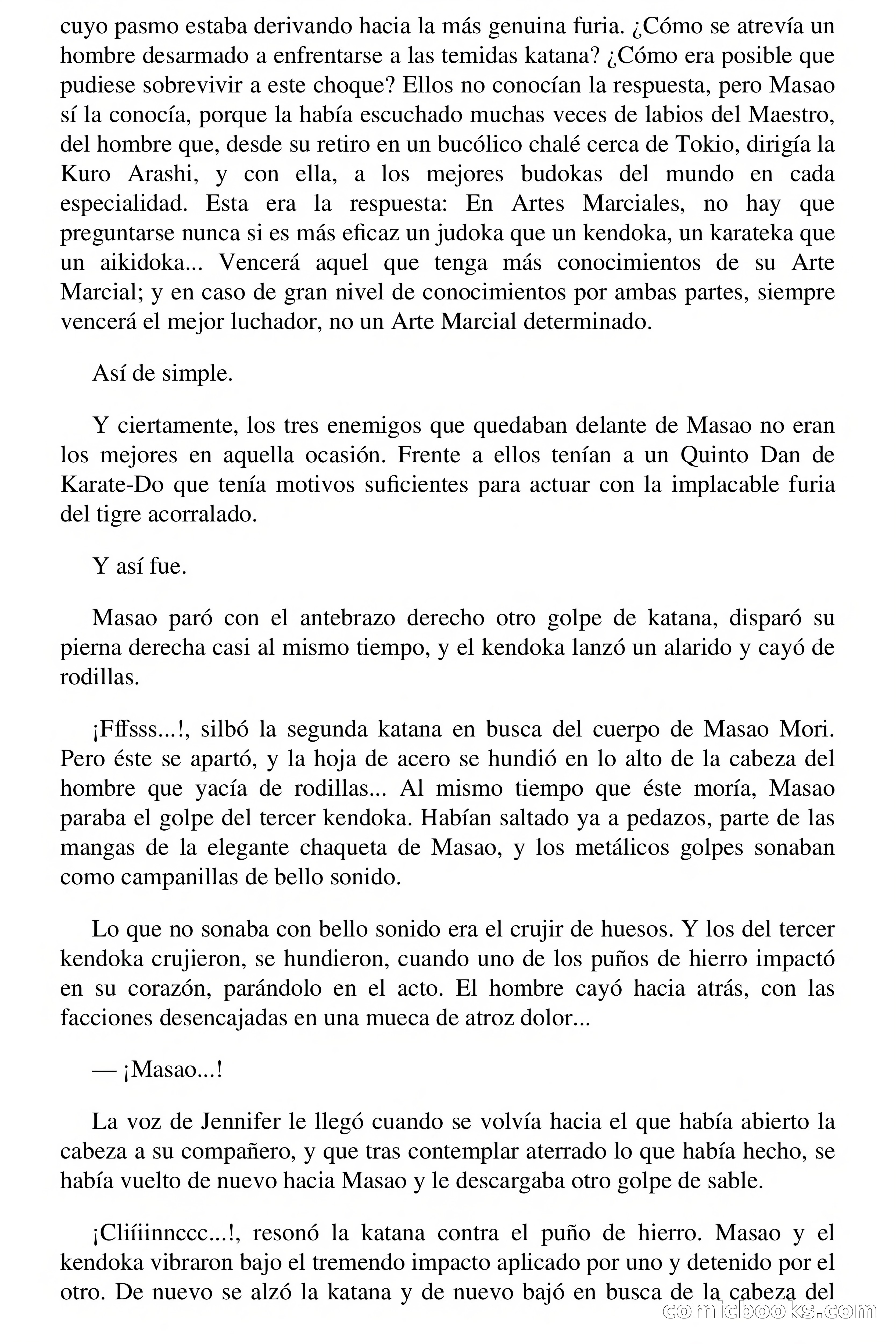 ¡KIAI! Heroes de las Artes Marciales: Lou Carrigan - Puños Invencibles — page 83 of 91