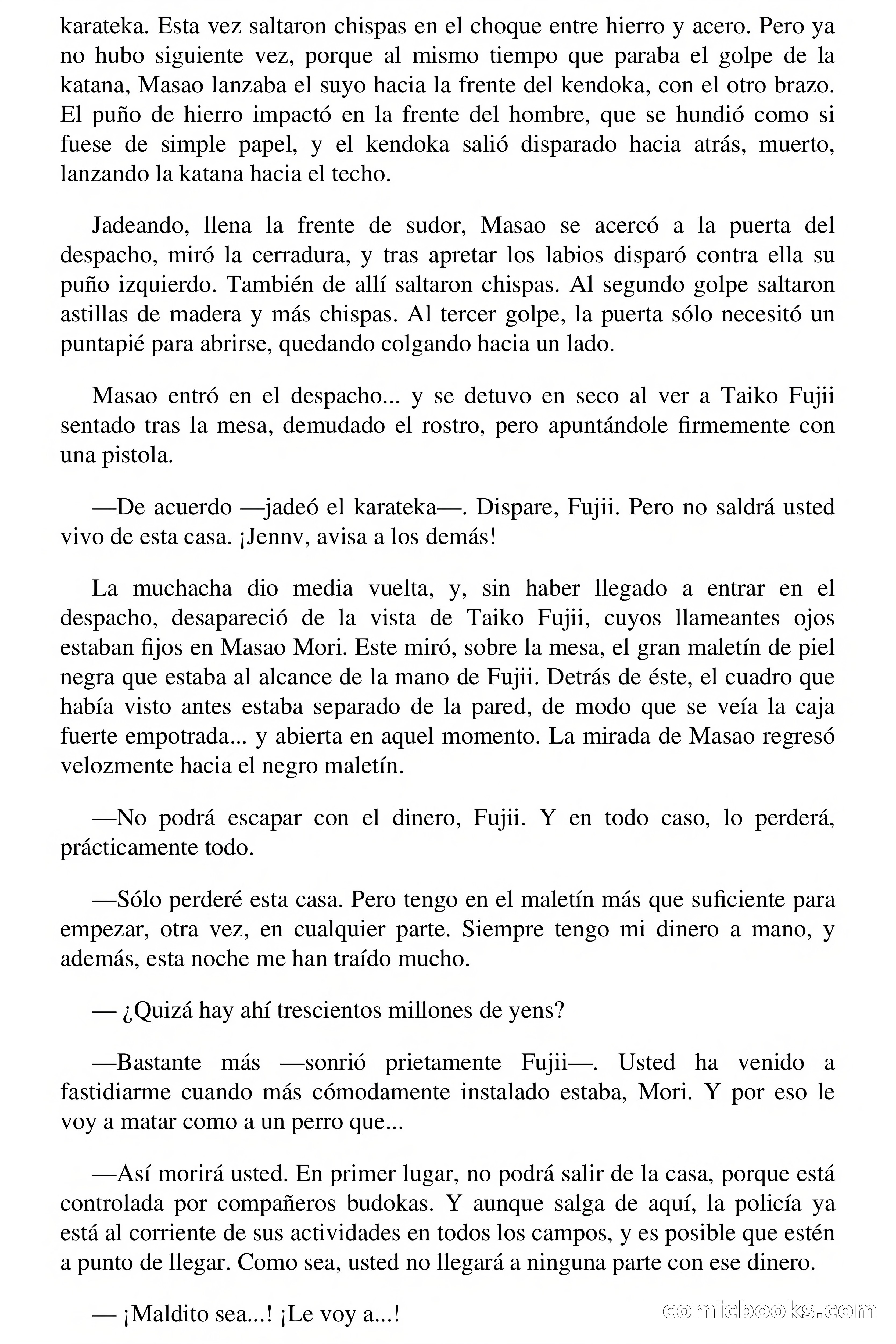 ¡KIAI! Heroes de las Artes Marciales: Lou Carrigan - Puños Invencibles — page 84 of 91