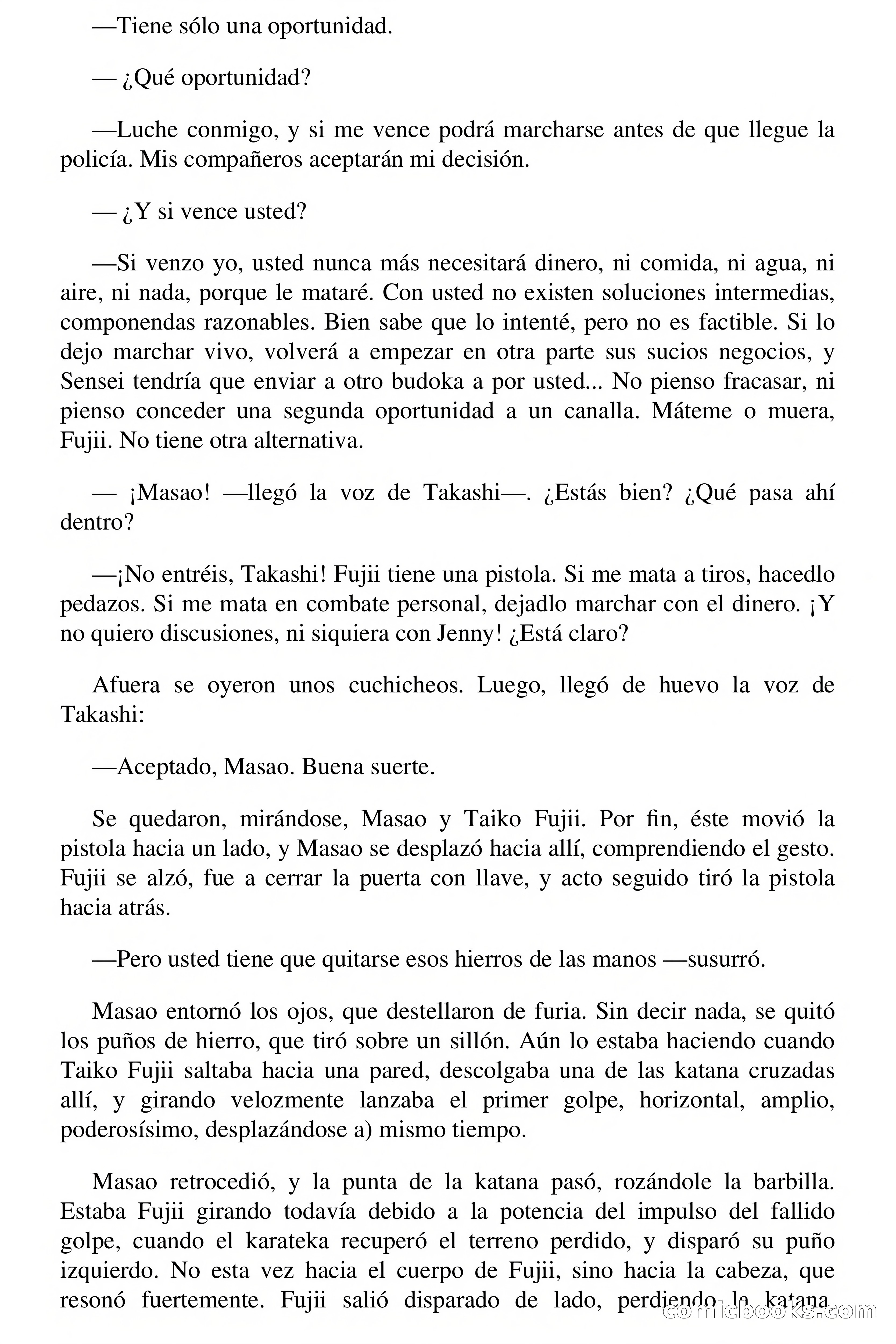 ¡KIAI! Heroes de las Artes Marciales: Lou Carrigan - Puños Invencibles — page 85 of 91