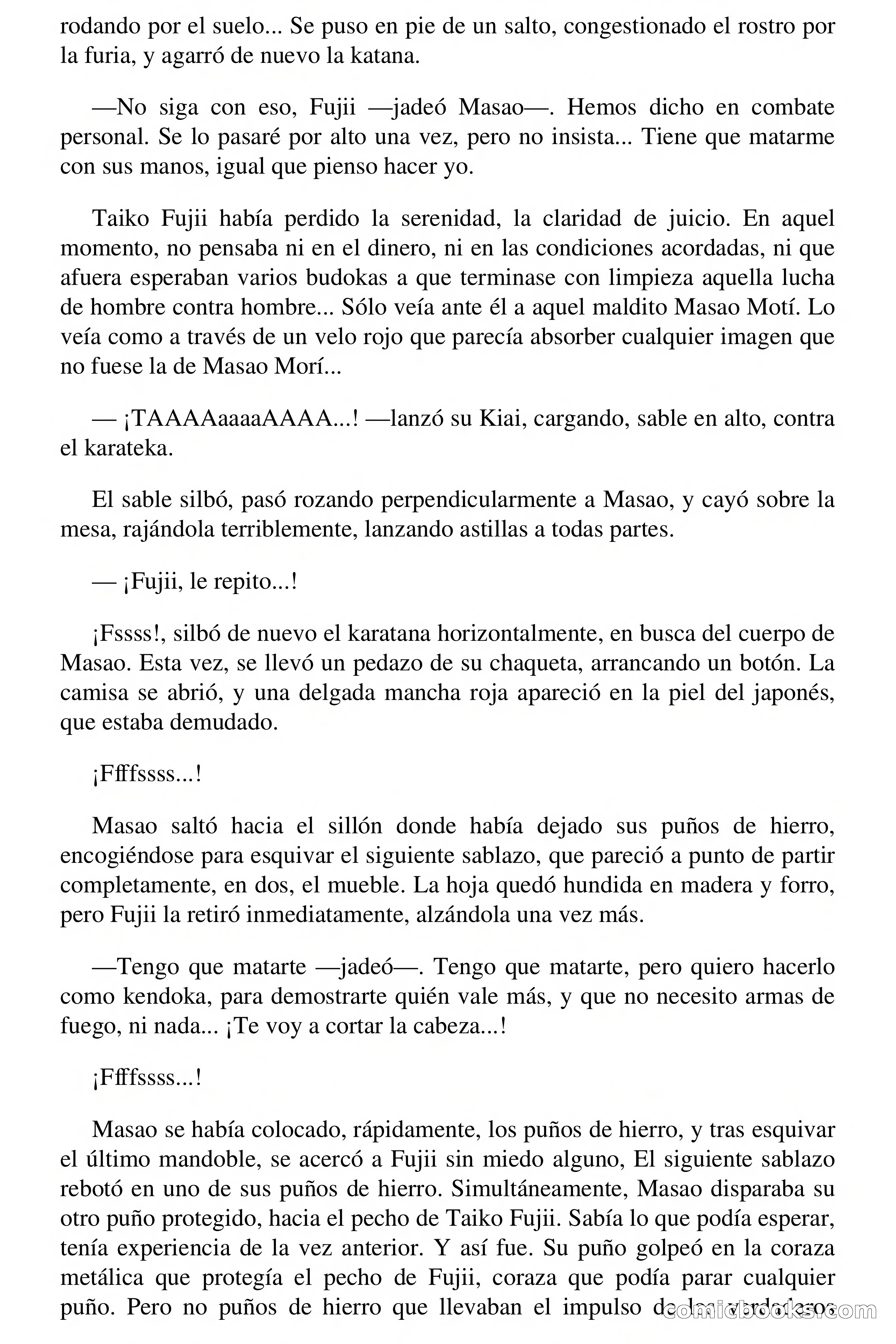 ¡KIAI! Heroes de las Artes Marciales: Lou Carrigan - Puños Invencibles — page 86 of 91