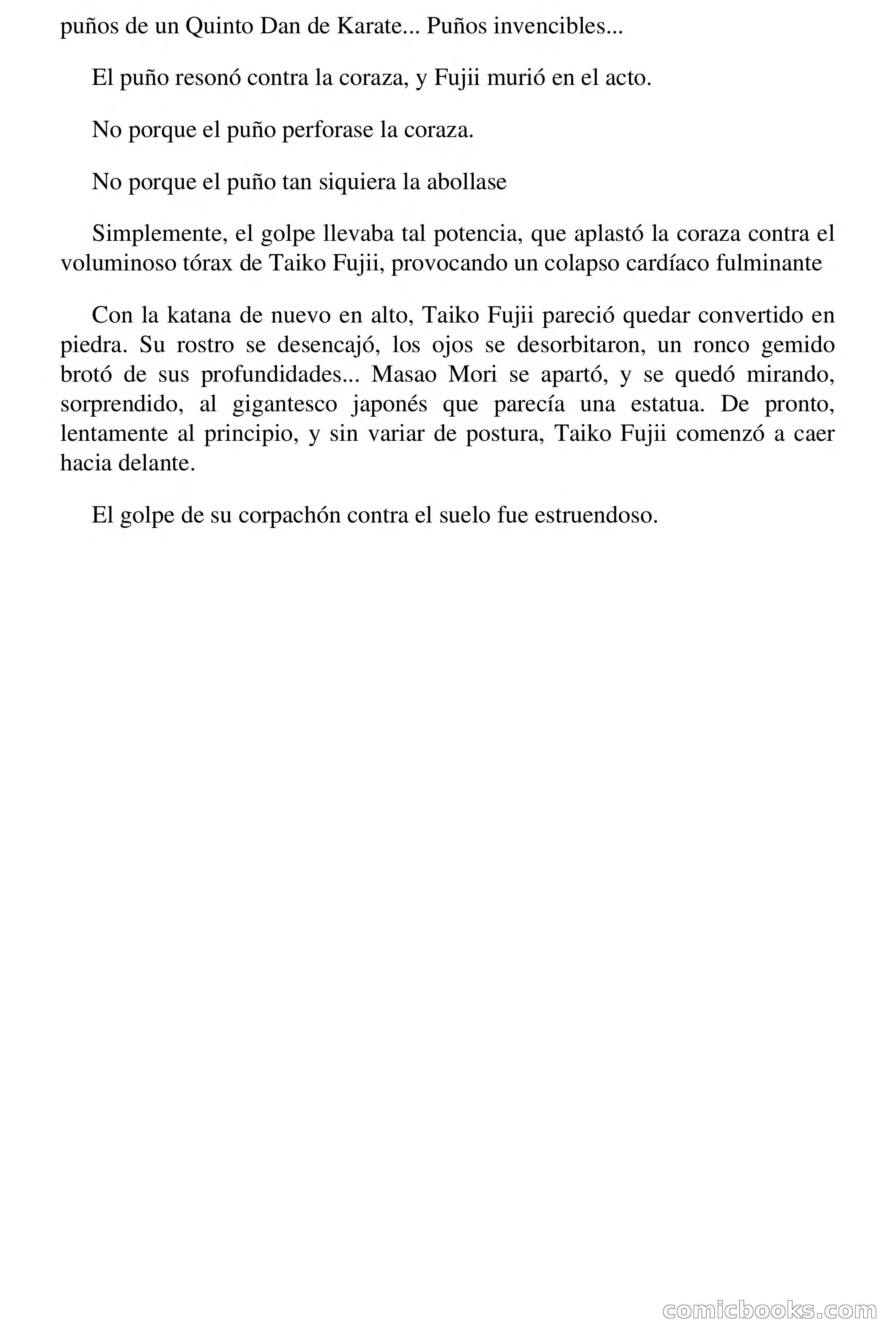 ¡KIAI! Heroes de las Artes Marciales: Lou Carrigan - Puños Invencibles — page 87 of 91