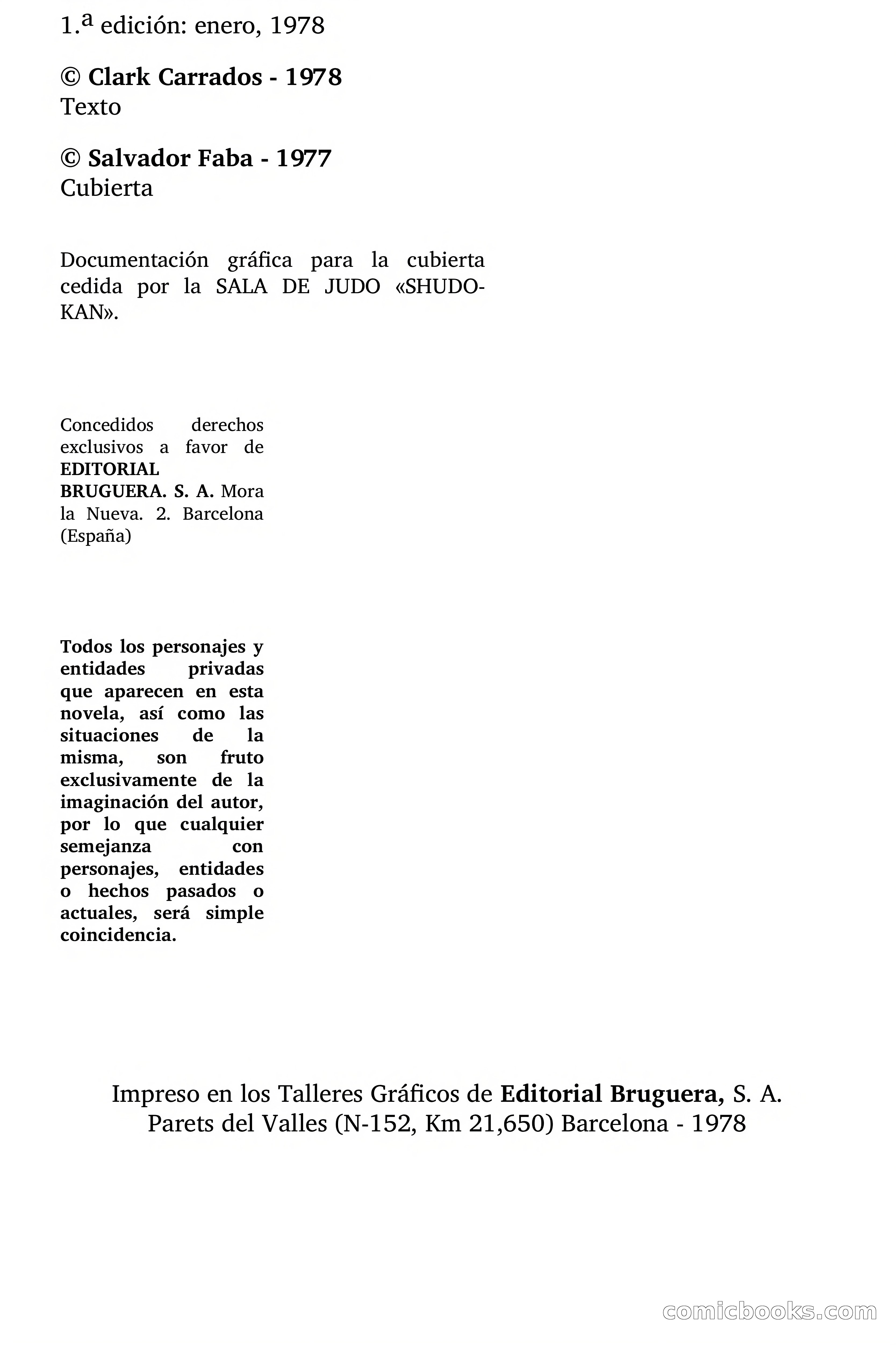 ¡KIAI! Heroes de las Artes Marciales: Clark Carrados - El Dogal al Cuello — page 5 of 78
