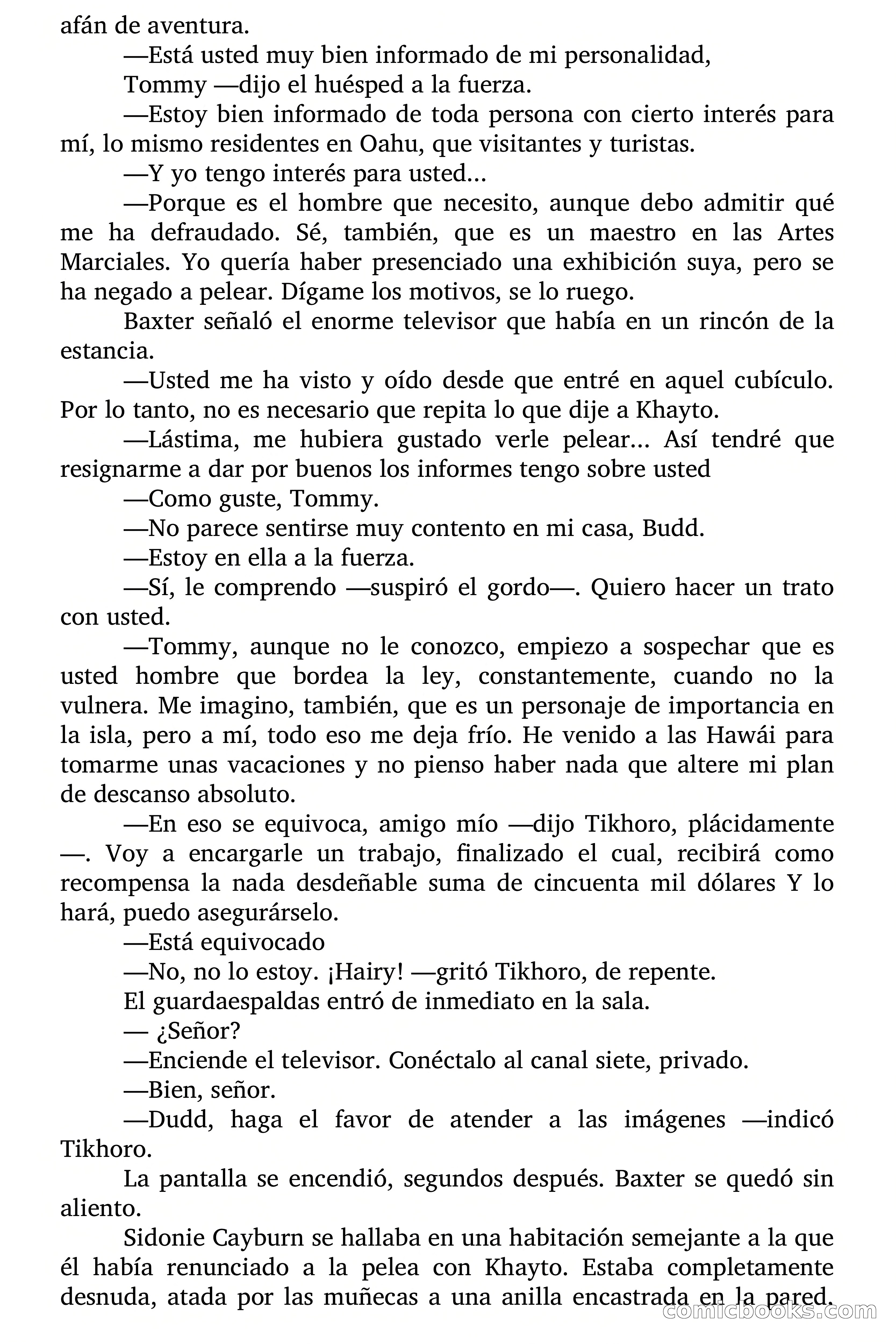 ¡KIAI! Heroes de las Artes Marciales: Clark Carrados - El Dogal al Cuello — page 16 of 78