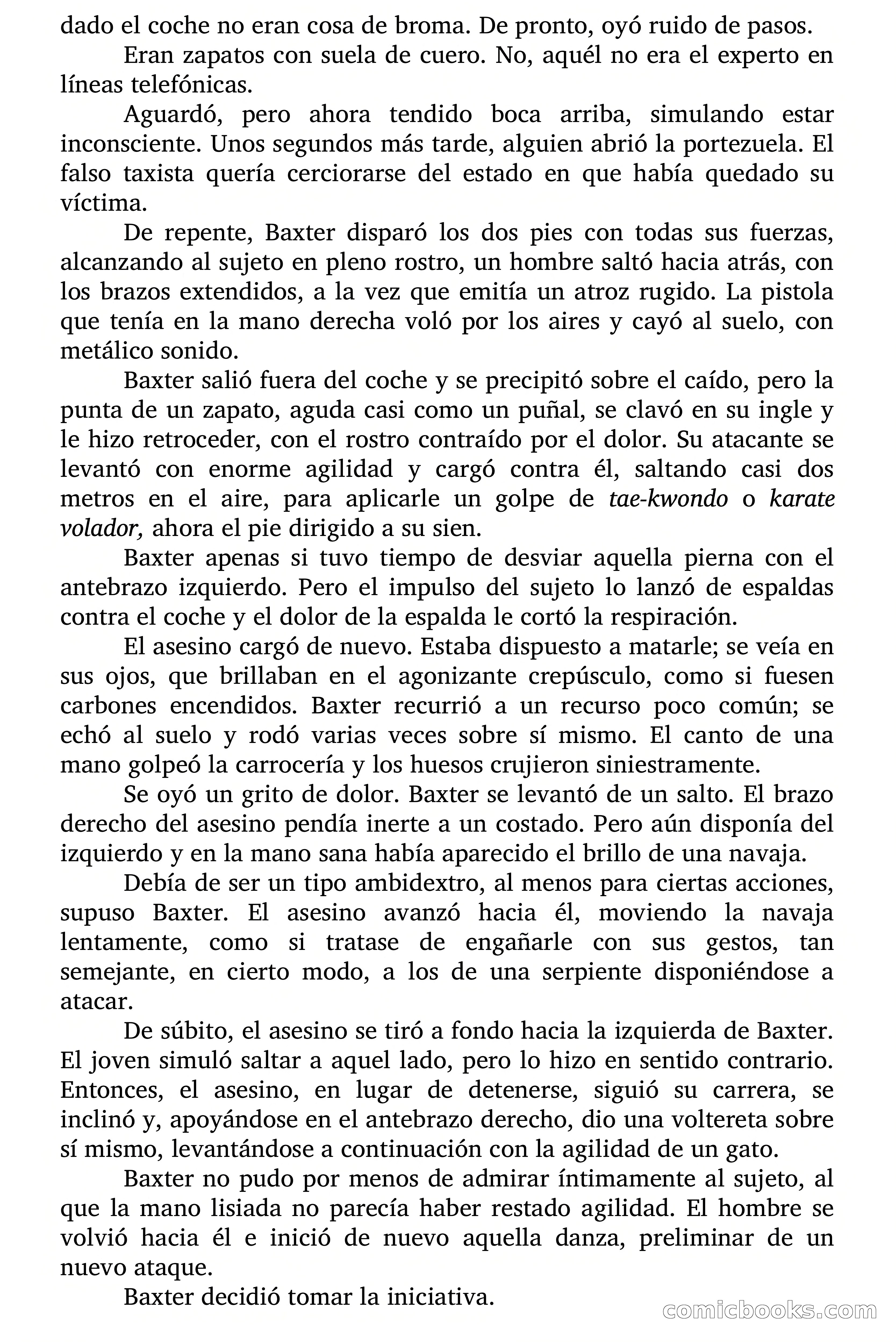 ¡KIAI! Heroes de las Artes Marciales: Clark Carrados - El Dogal al Cuello — page 31 of 78