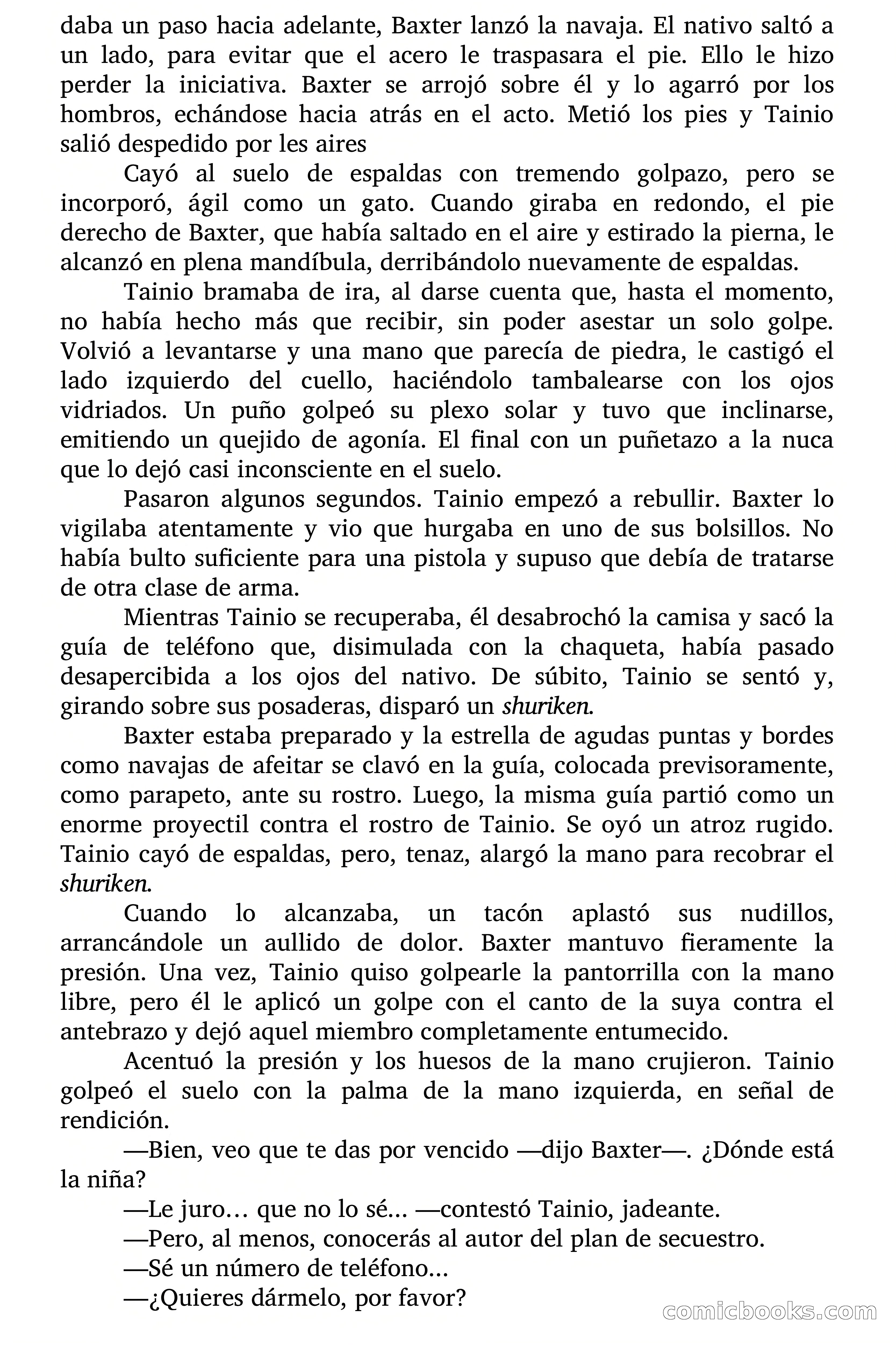 ¡KIAI! Heroes de las Artes Marciales: Clark Carrados - El Dogal al Cuello — page 56 of 78