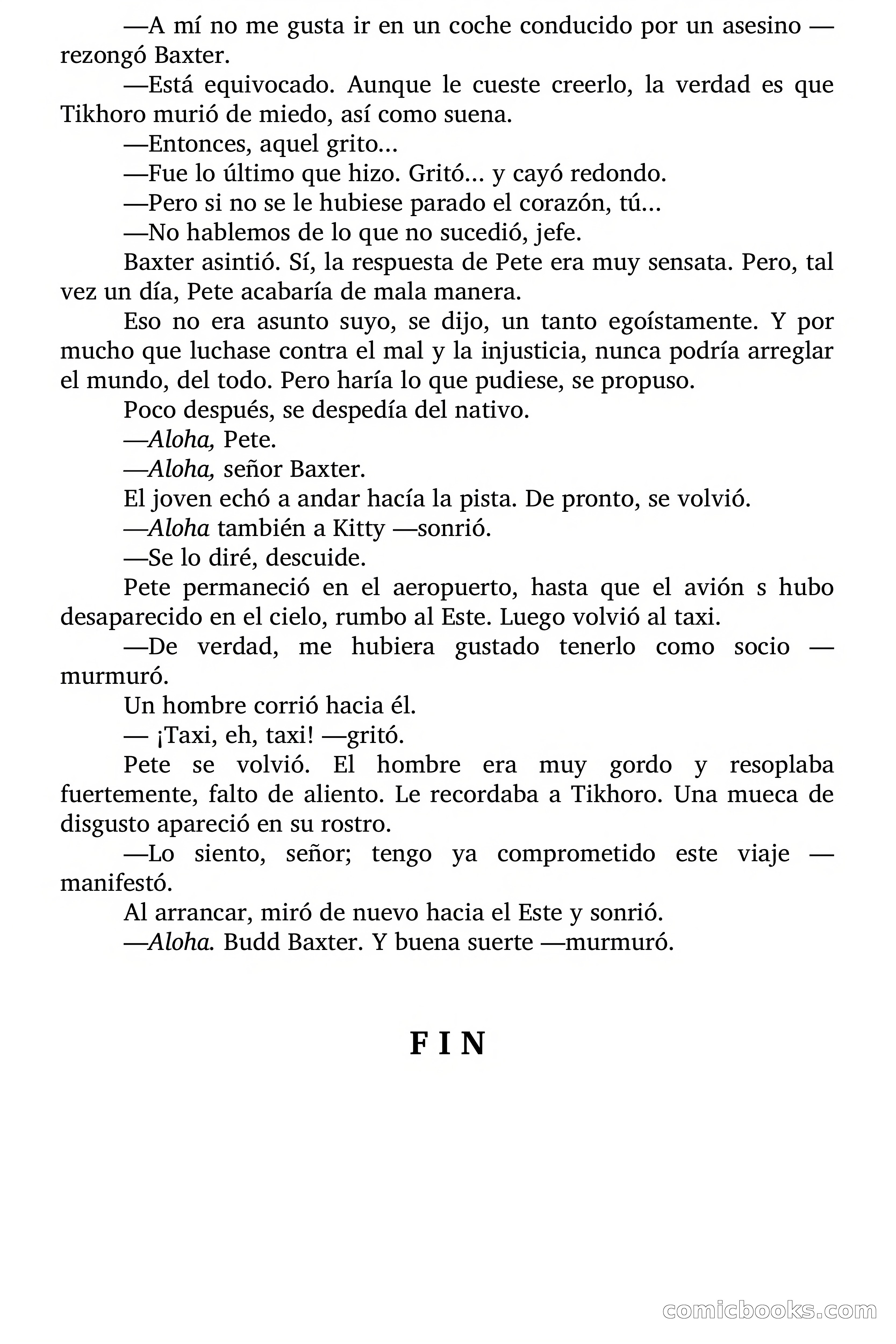 ¡KIAI! Heroes de las Artes Marciales: Clark Carrados - El Dogal al Cuello — page 78 of 78