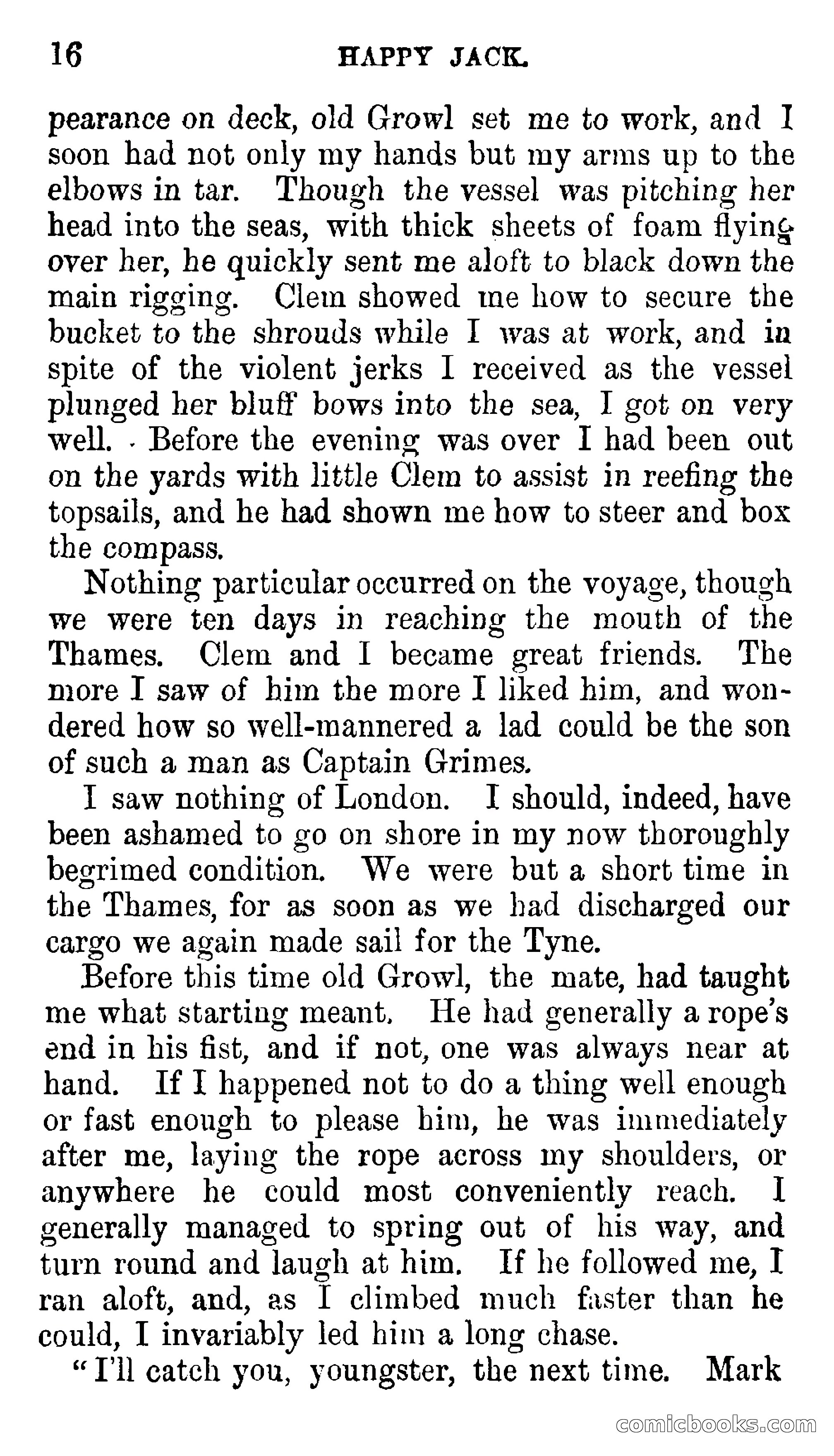 Happy Jack and Other Tales of the Sea — page 18 of 126