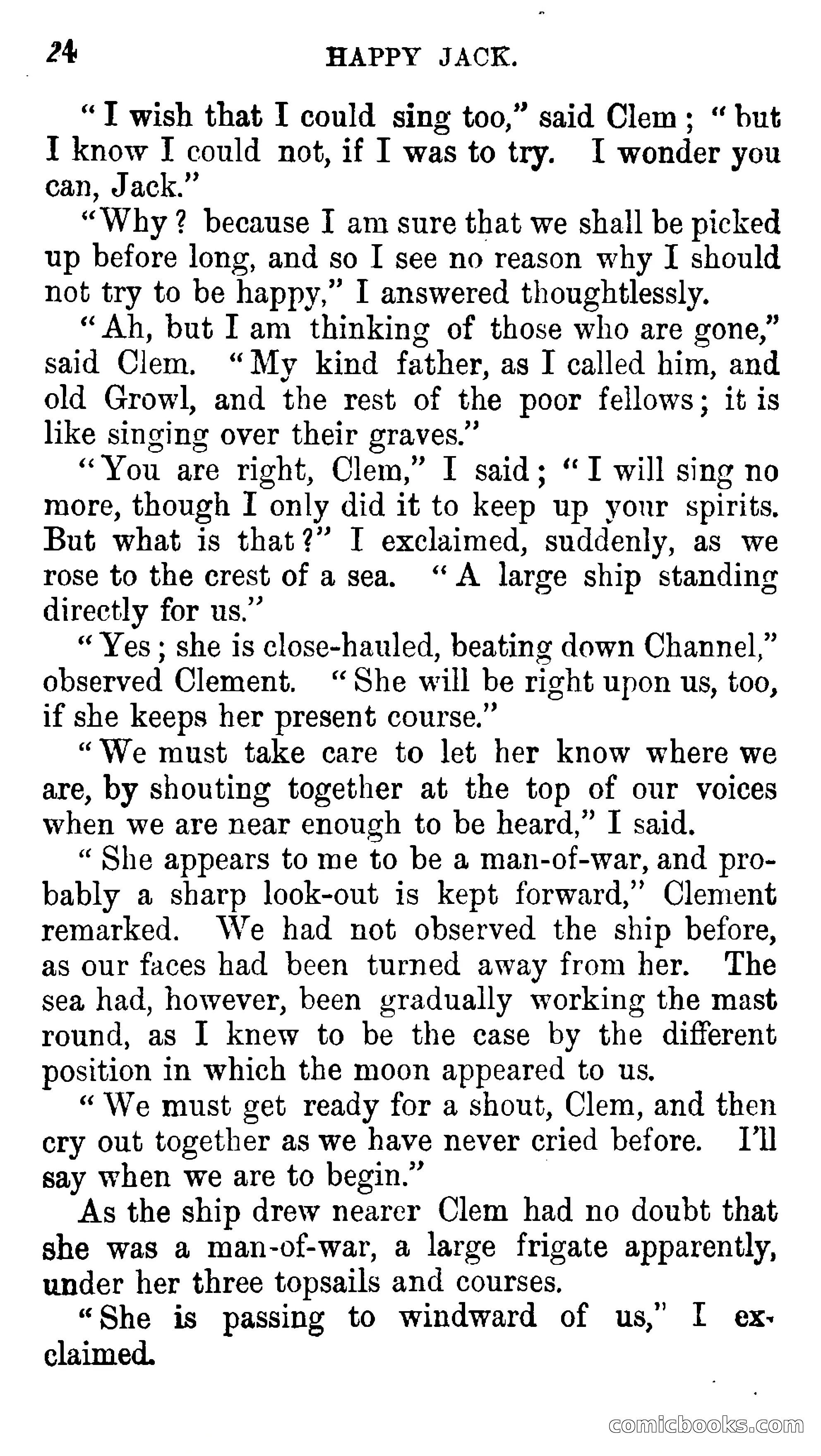 Happy Jack and Other Tales of the Sea — page 26 of 126