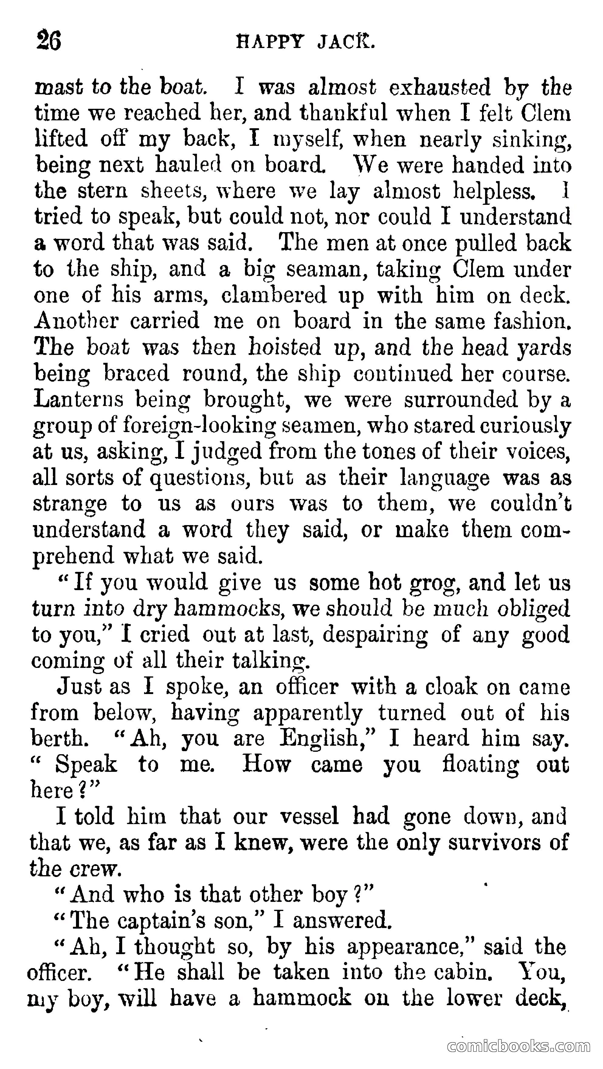 Happy Jack and Other Tales of the Sea — page 28 of 126