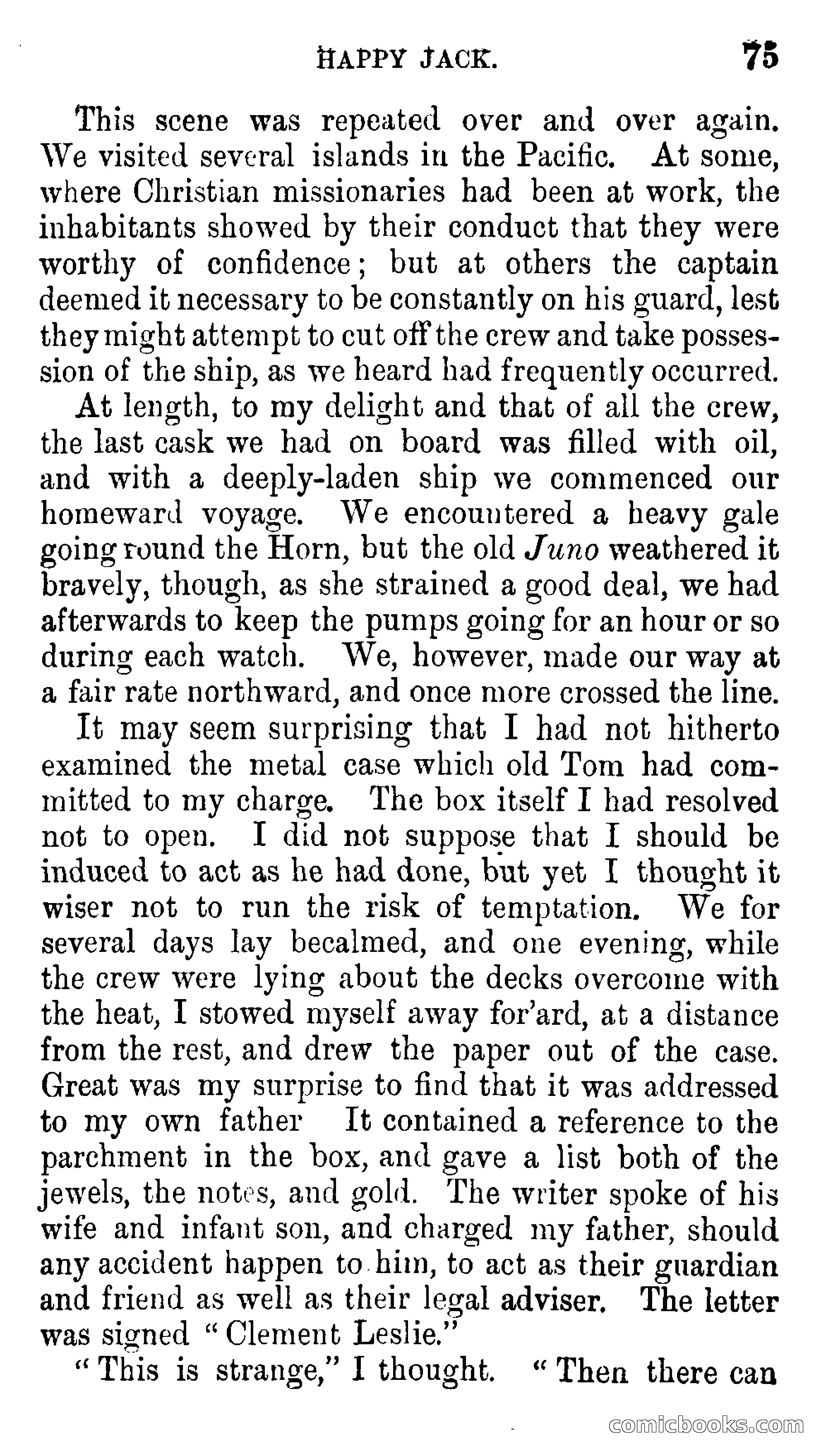Happy Jack and Other Tales of the Sea — page 77 of 126