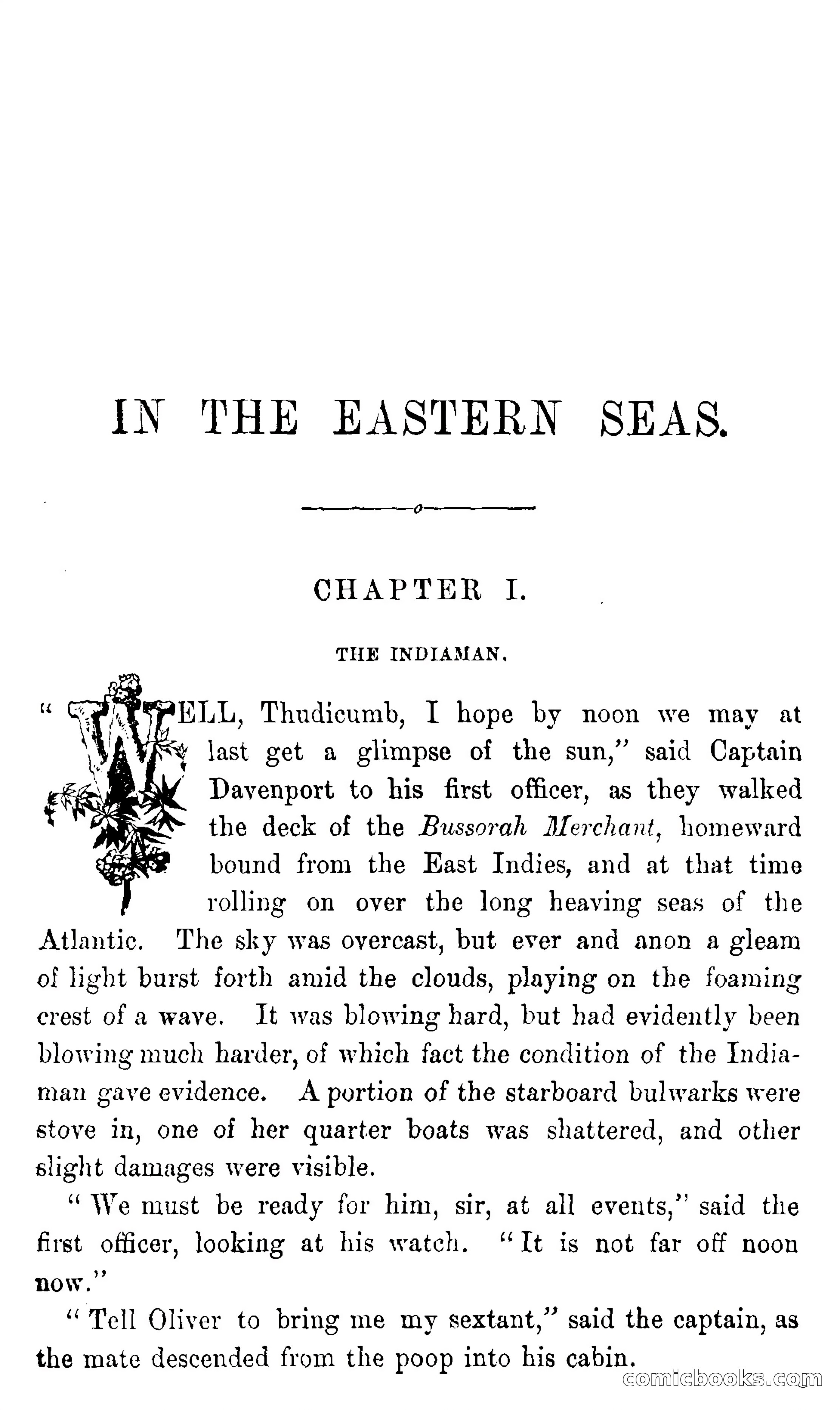 In the Eastern Seas — page 13 of 399