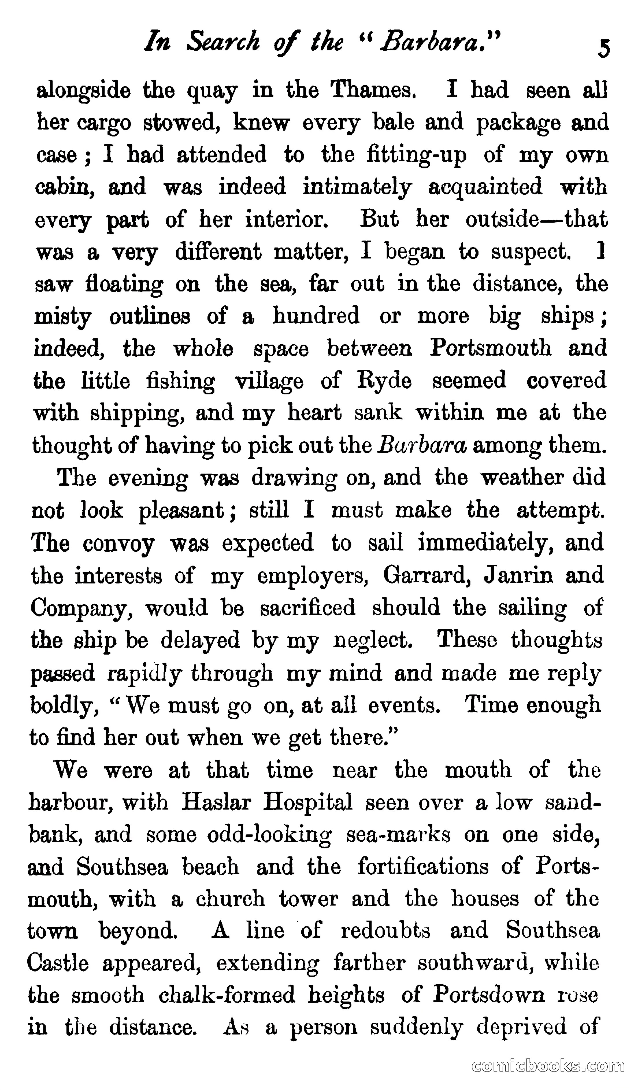 James Braithwaite, Supercargo — page 21 of 281